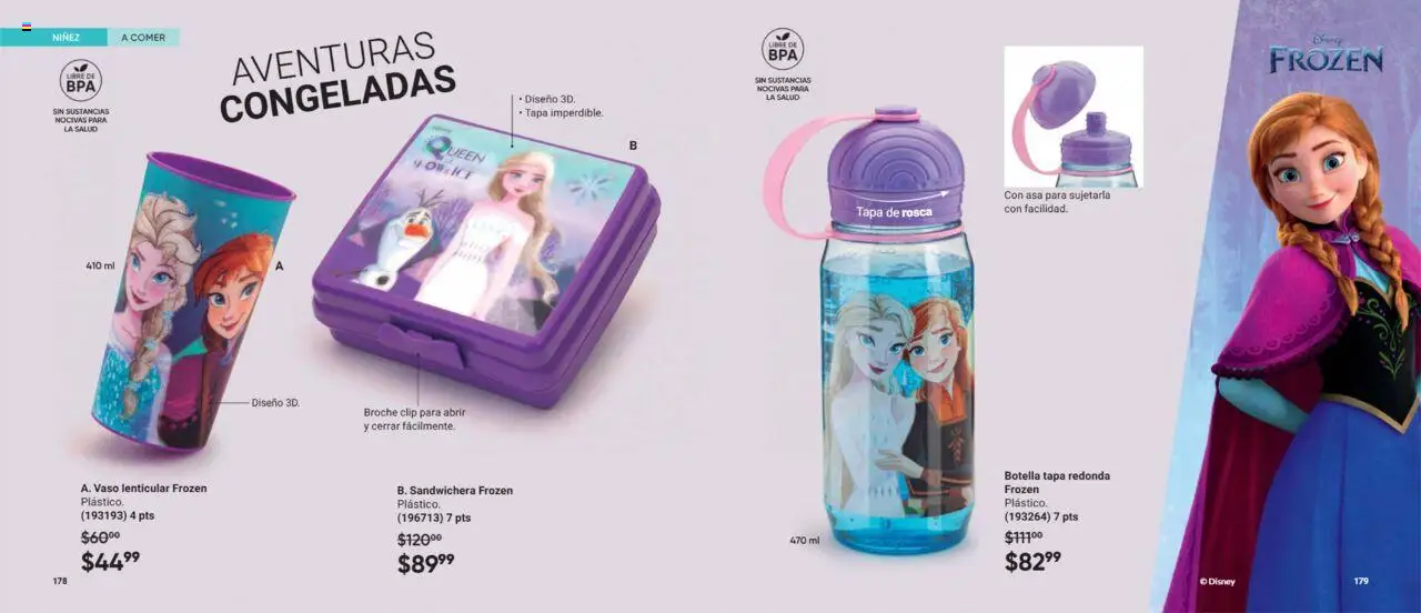 Nuevas ofertas de AVON válidas en toda la República Mexicana desde el 11.07.2025. ¡Encuentra las mejores ofertas en AVON casa & Estilo 11 2025! | Página: 90 | Productos: Sandwichera, Botella
