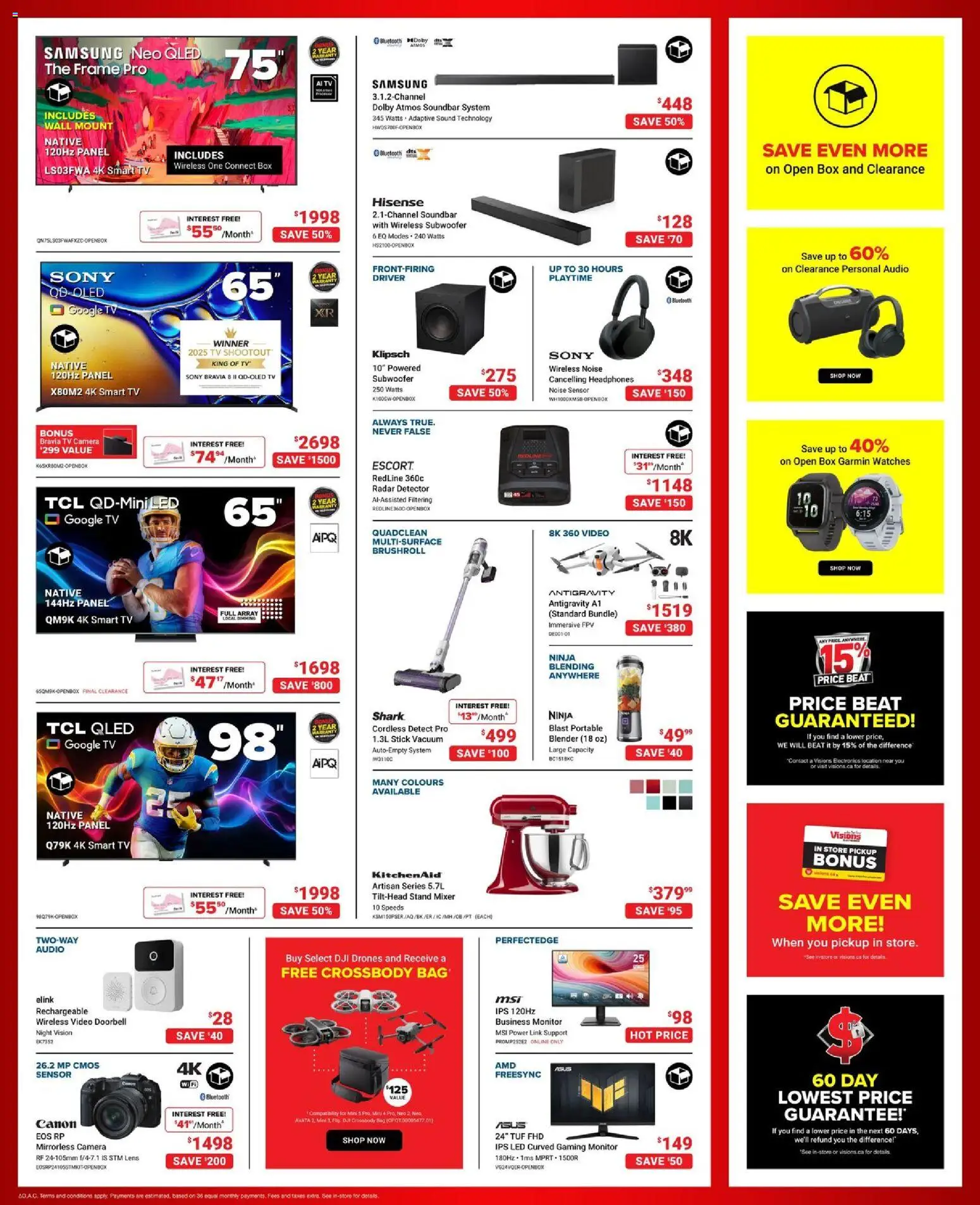 Visions flyer valid from 27.03.2026 | Page: 2 | Products: Tv, Audio, Headphones, Mixer