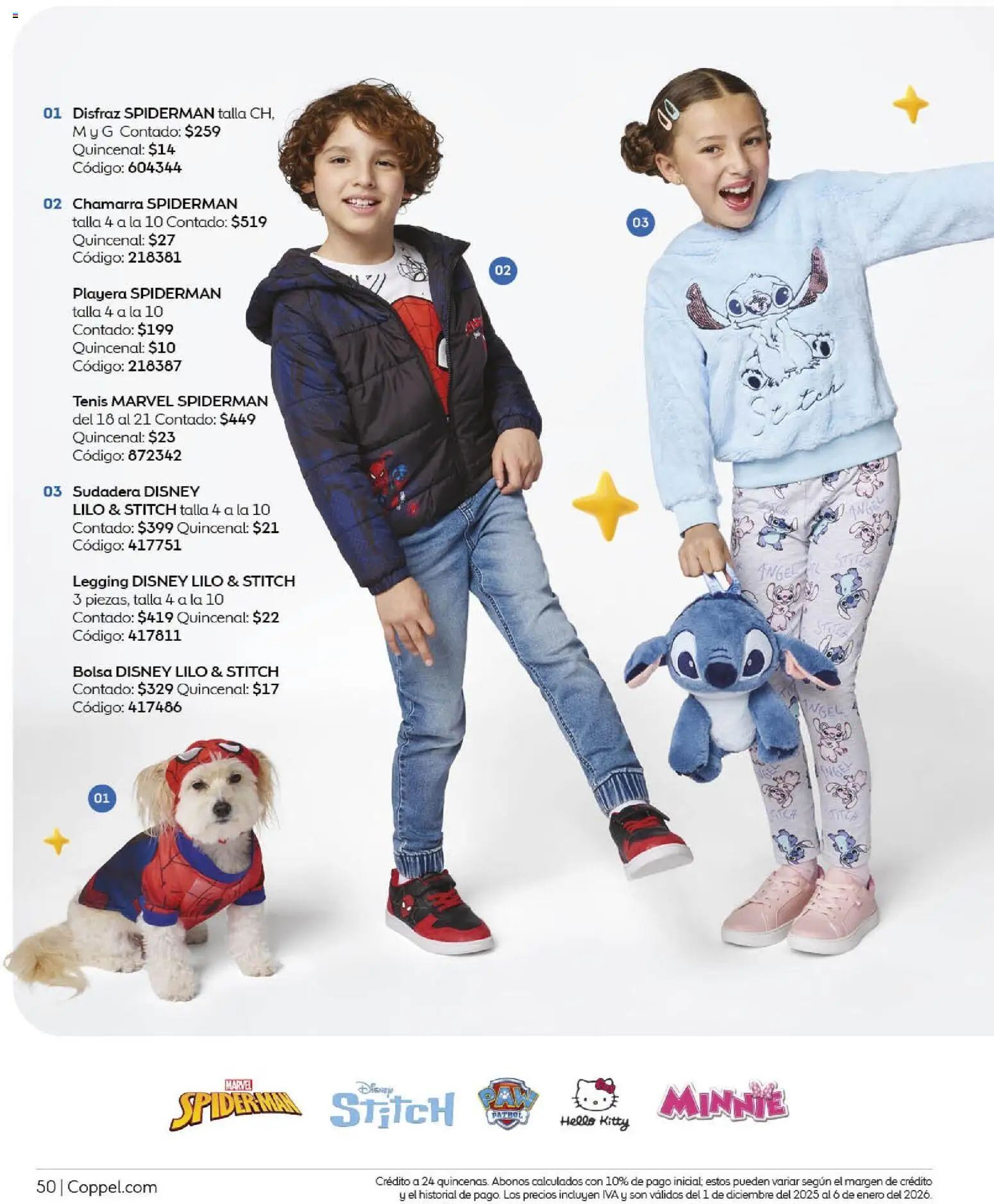 Nuevas ofertas de Coppel válidas en toda la República Mexicana desde el 01.12.2025. ¡Encuentra las mejores ofertas en Coppel catálogo Regalos A Lo Grande! | Página: 50