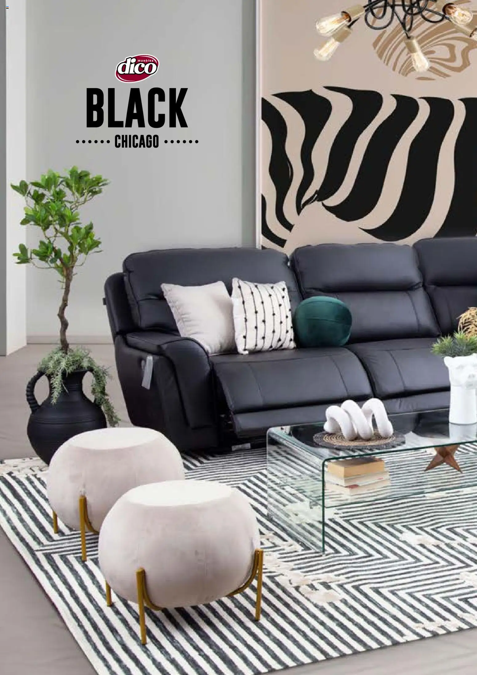 Nuevas ofertas de Muebles Dico válidas en toda la República Mexicana desde el 17.03.2026. ¡Encuentra las mejores ofertas en Muebles Dico catálogo Black Chicago ! | Página: 12
