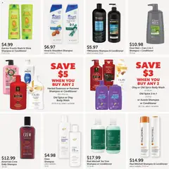 Preview of Fareway weekly ads valid from 01.12.2025 | Page: 32 | Products: Shampoo, Conditioner, Tea, Body Wash