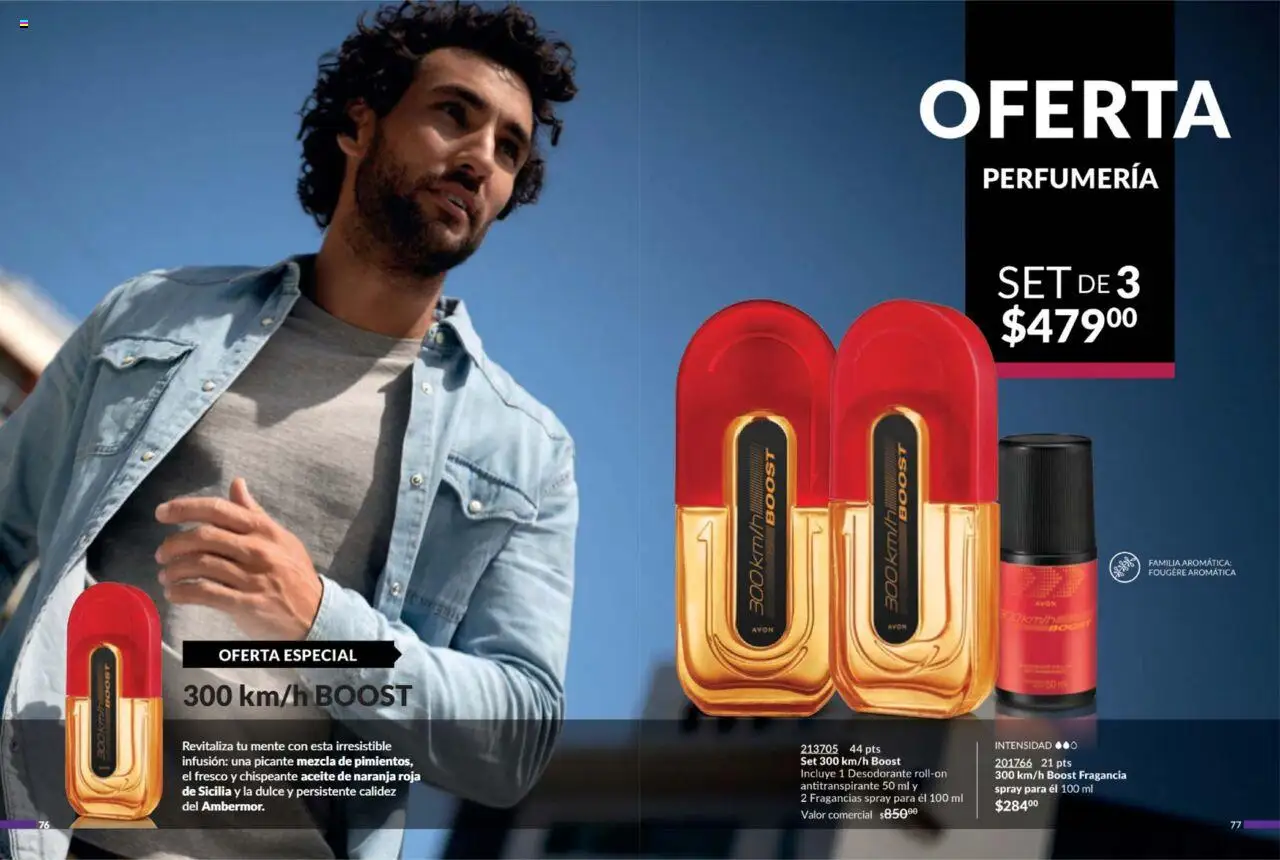 Nuevas ofertas de AVON válidas en toda la República Mexicana desde el 11.07.2025. ¡Encuentra las mejores ofertas en AVON campaña 11 2025! | Página: 40 | Productos: Desodorante, Antitranspirante, Aceite, Fragancia