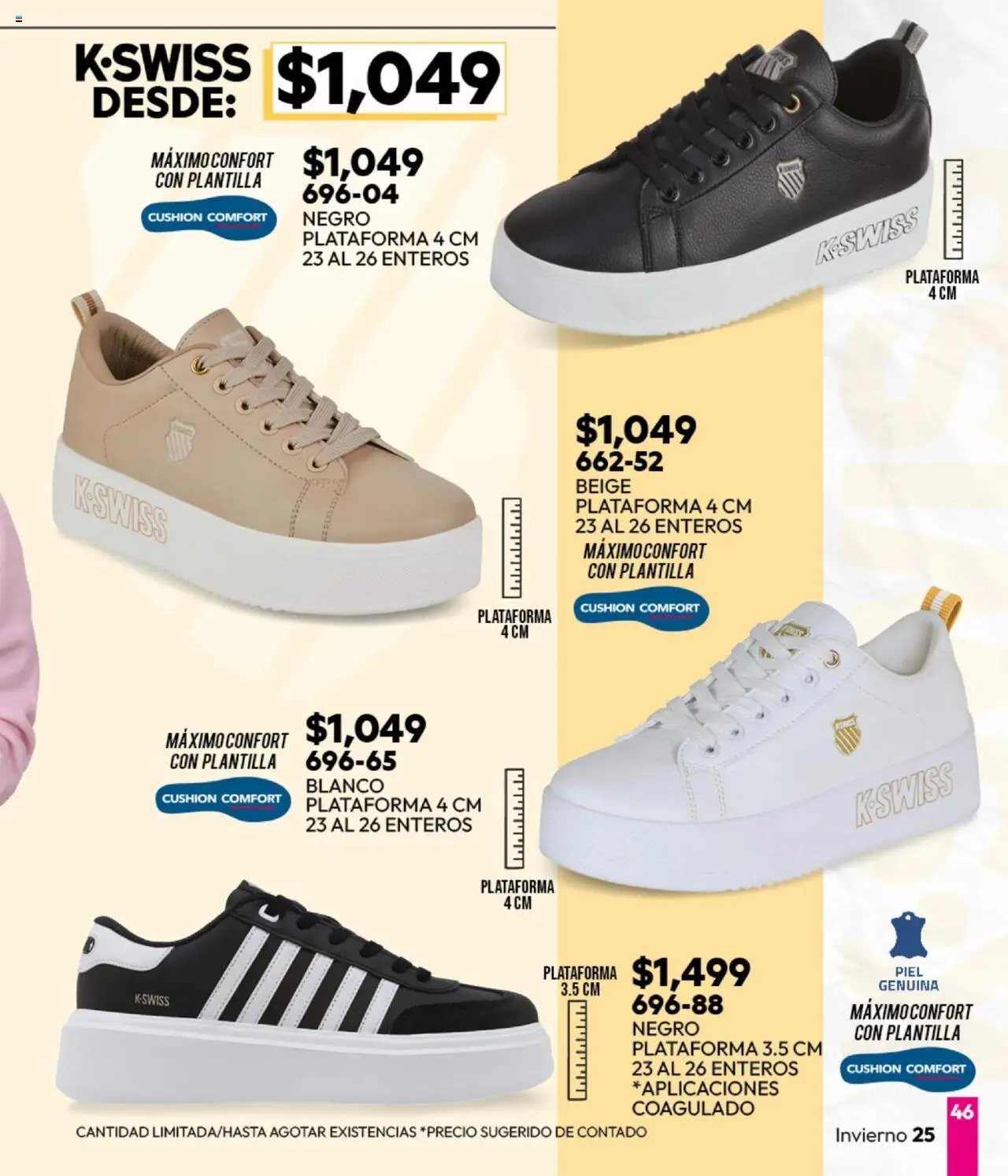 Nuevas ofertas de Cklass válidas en toda la República Mexicana desde el 16.09.2025. ¡Encuentra las mejores ofertas en Cklass - Catálogo Invierno Sportbrands! | Página: 47