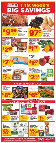 Preview of H-E-B weekly ads valid from 07.01.2026