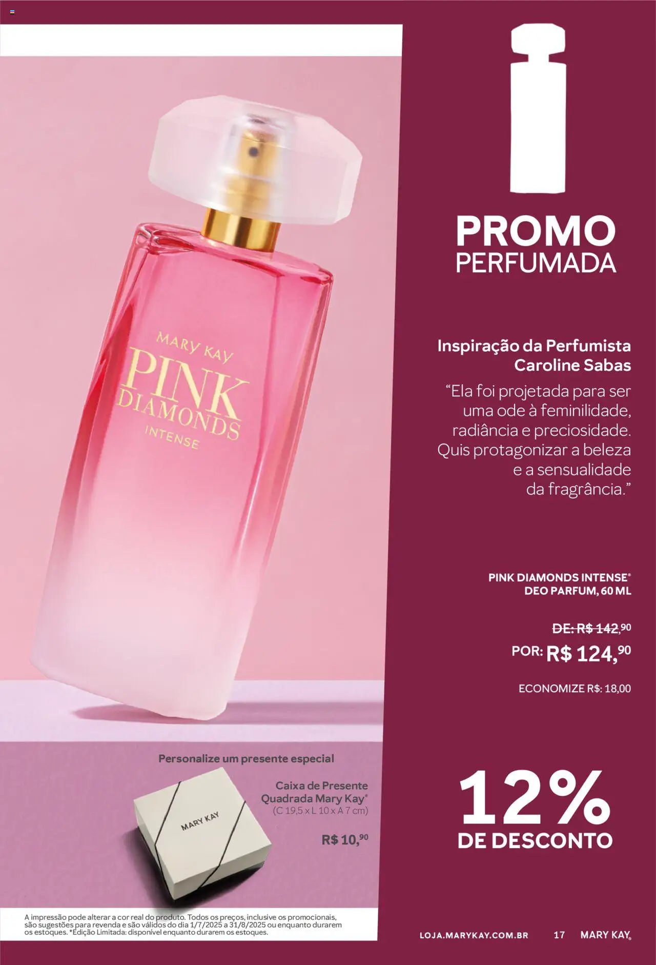 Mary Kay Folheto - válido de 01.07.2025 | Página: 17 | Produtos: Caixa