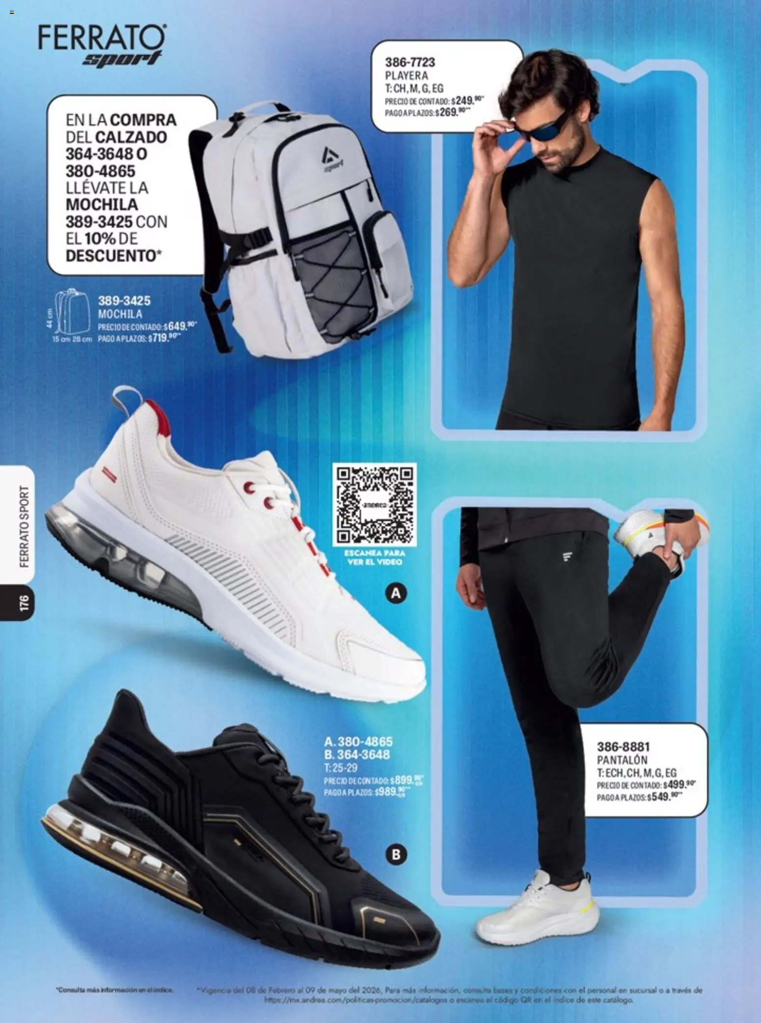 Nuevas ofertas de Andrea válidas en toda la República Mexicana desde el 15.04.2026. ¡Encuentra las mejores ofertas en Andrea catálogo Lo mejor en marcas! | Página: 143 | Productos: Mochila, Playera, Video