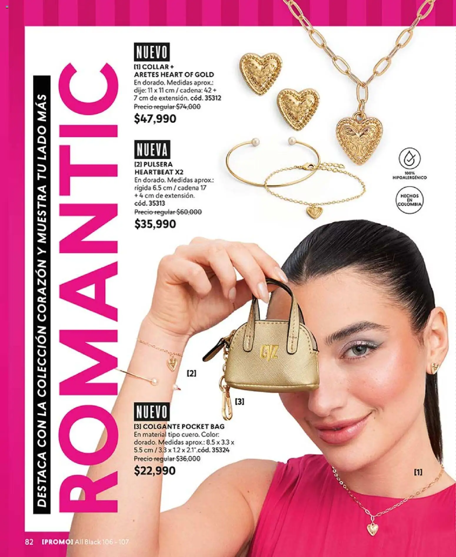 CyZone revista - valida desde el 03.04.2026 | Página: 82 | Productos: Aretes, Pulsera, Cadena, Collar