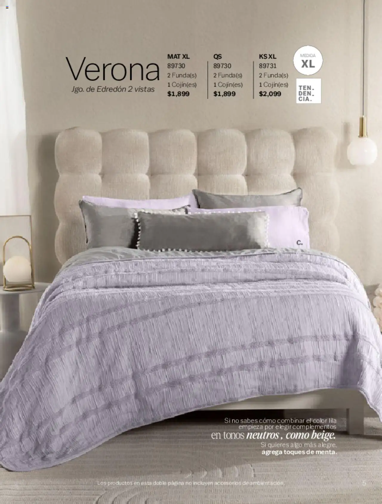 Nuevas ofertas de Vianney válidas en toda la República Mexicana desde el 07.03.2025. ¡Encuentra las mejores ofertas en Vianney catálogo Primavera! | Página: 7