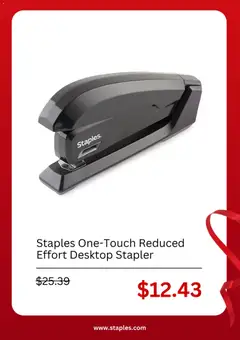 Preview of Staples weekly ads valid from 29.03.2026 | Page: 6 | Products: Stapler, Desktop