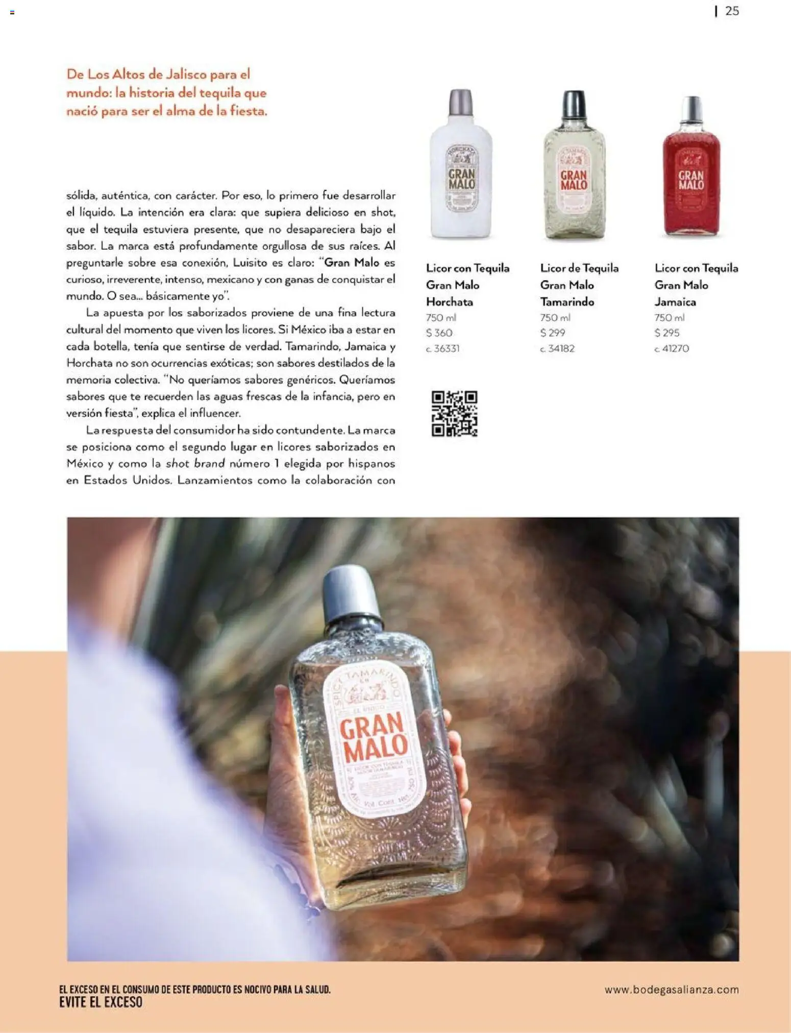 Nuevas ofertas de Bodegas Alianza válidas en toda la República Mexicana desde el 01.04.2026. ¡Encuentra las mejores ofertas en Bodegas Alianza catálogo! | Página: 27 | Productos: Tequila, Shot, Té, Sobre