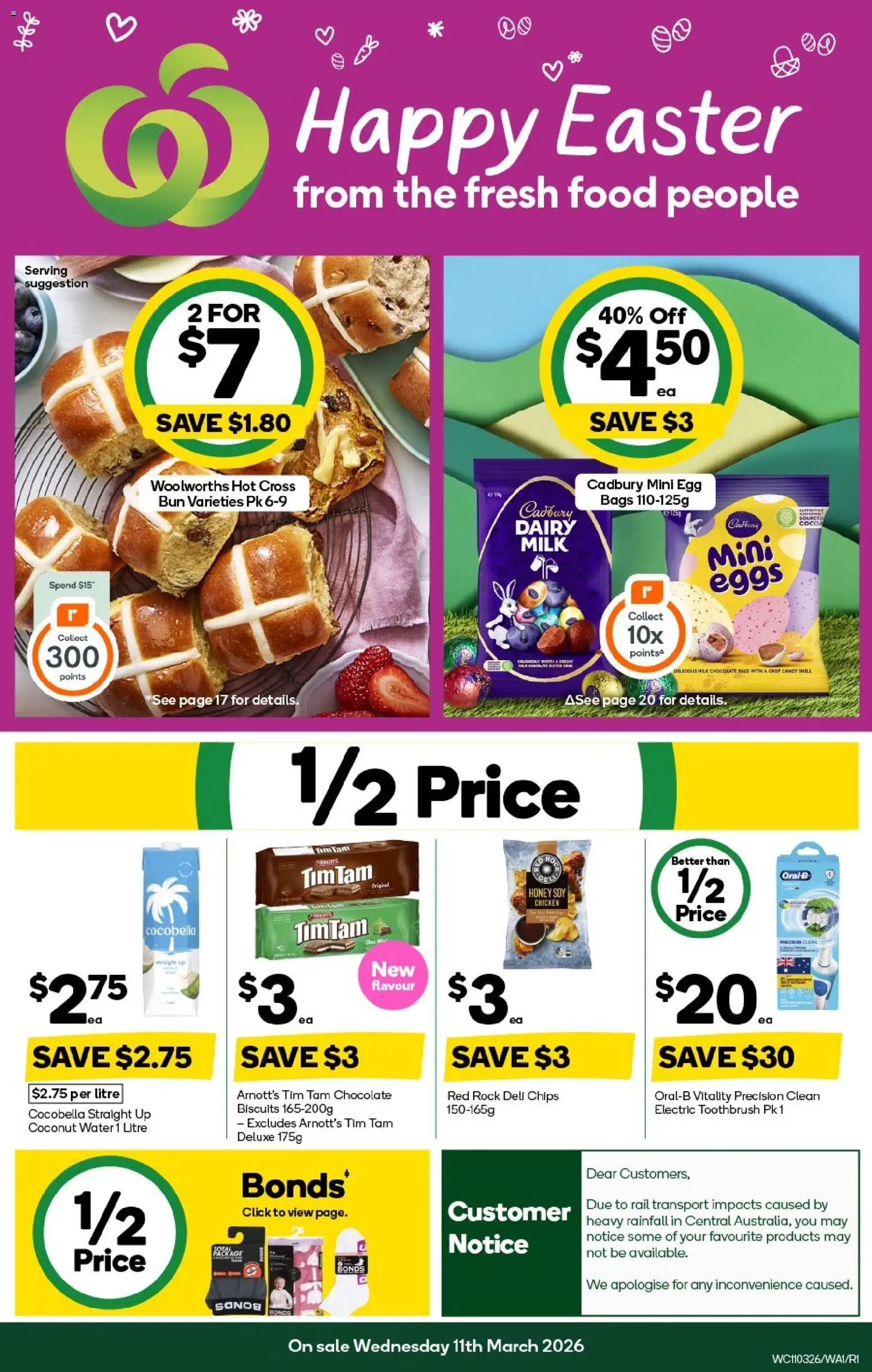 Woolworths catalogue - valid from 11.03.2026 | Page: 1