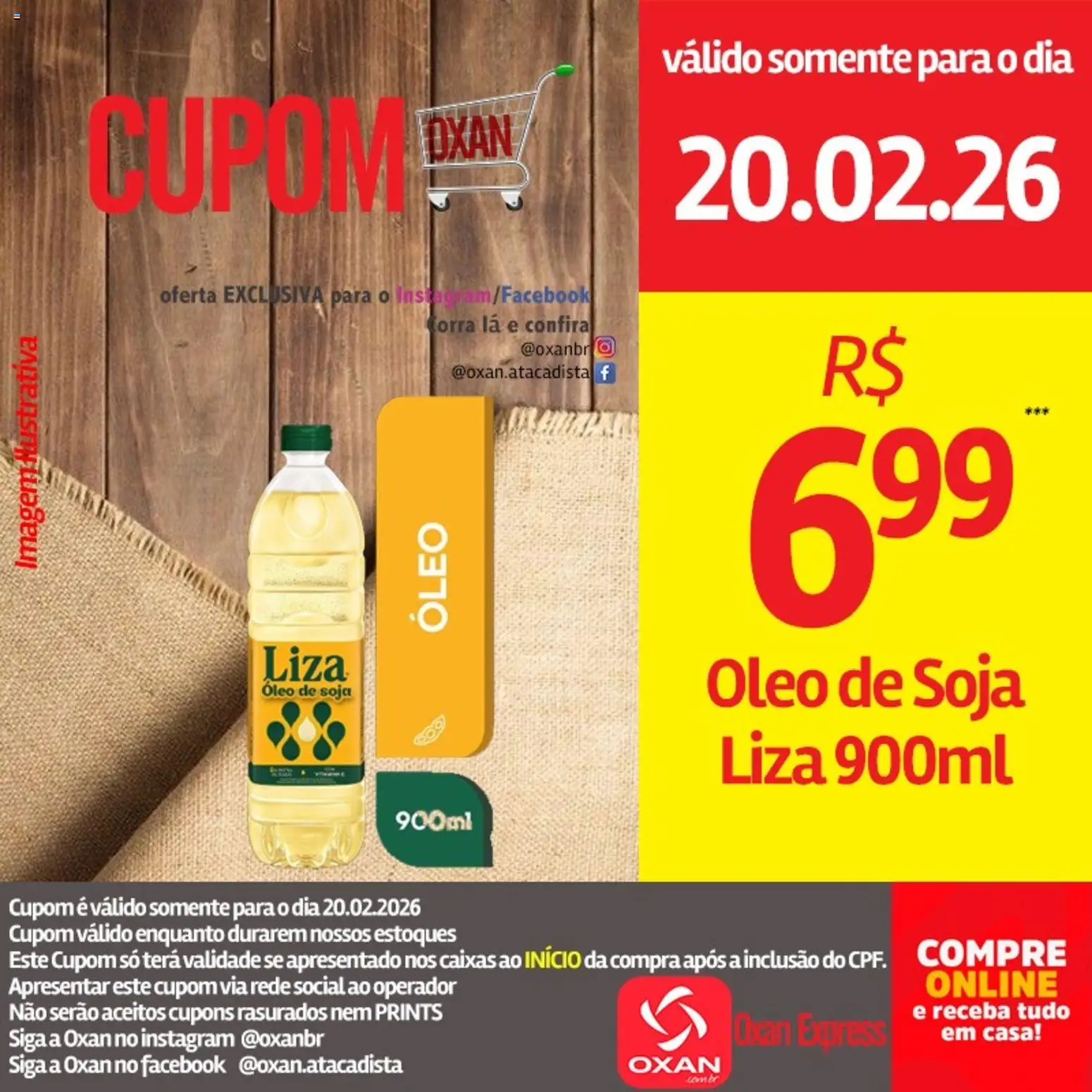 Oxan Atacadista Folheto - válido de 20.02.2026 | Página: 8 | Produtos: Óleo, Soja