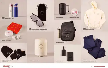 Preview of Staples - 2025 Holiday Idea Book from shop Staples valid from 22.09.2025 | Page: 6 | Products: Headphones, Mask, Hoodie