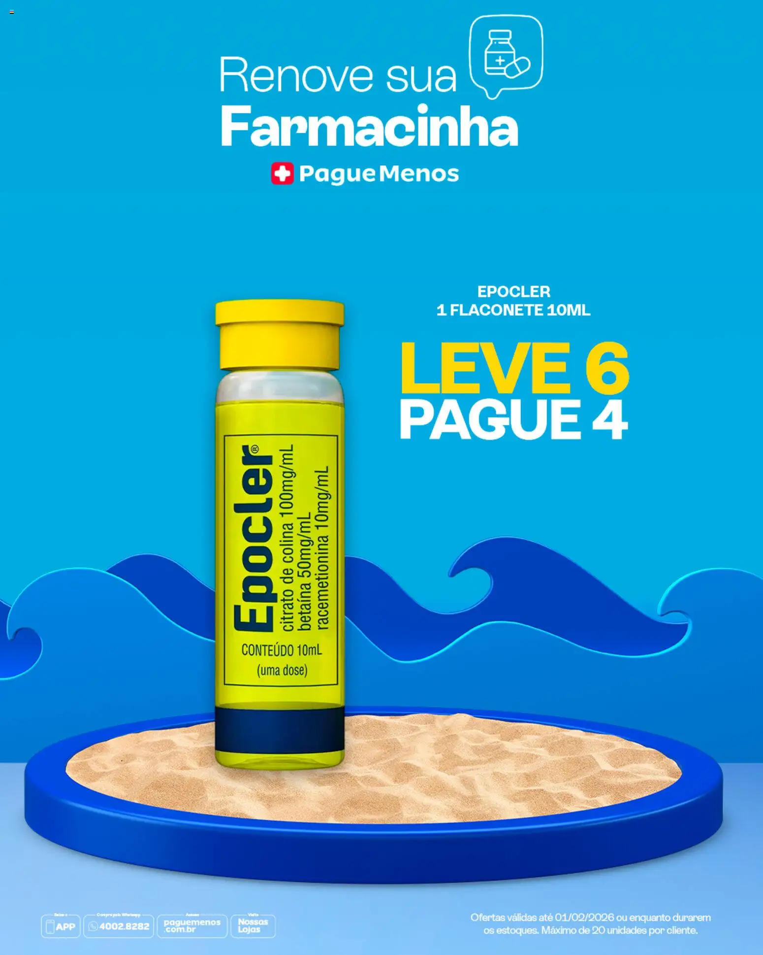 Pague Menos Folheto - válido de 19.01.2026 | Página: 4