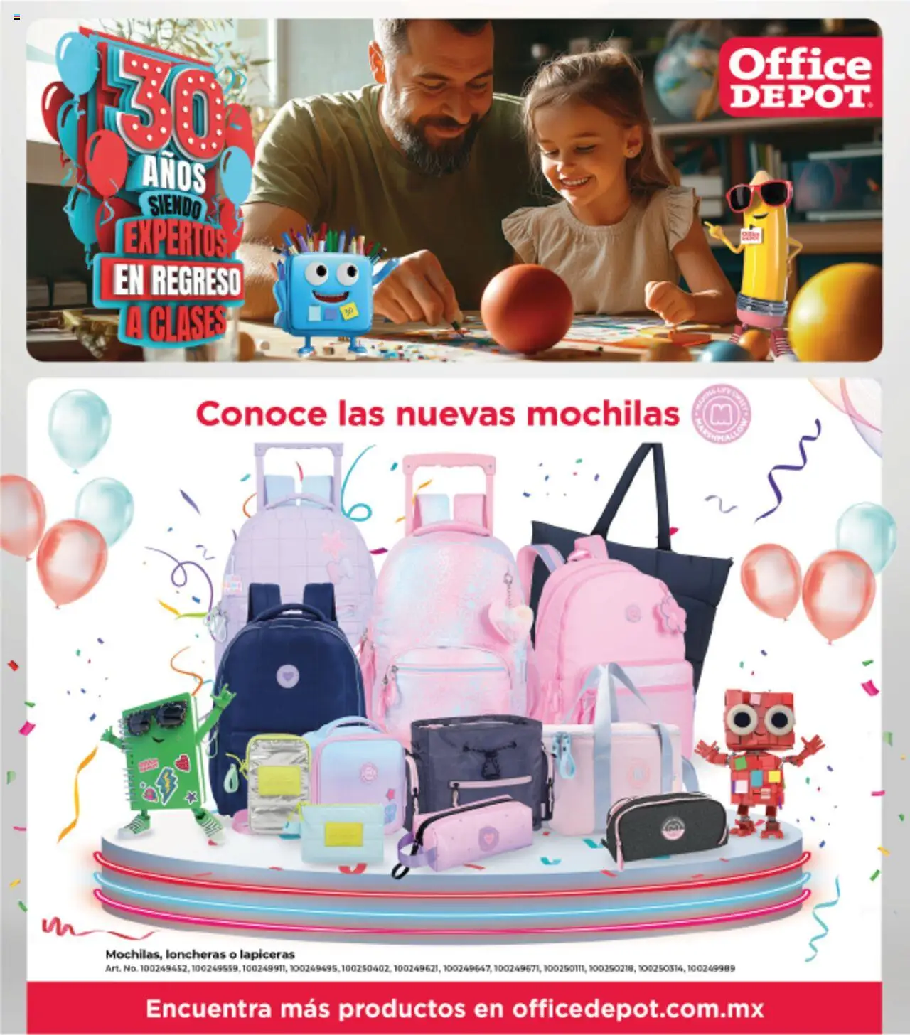 Nuevas ofertas de Office Depot válidas en toda la República Mexicana desde el 01.08.2025. ¡Encuentra las mejores ofertas en Office Depot - Catálogo! | Página: 1