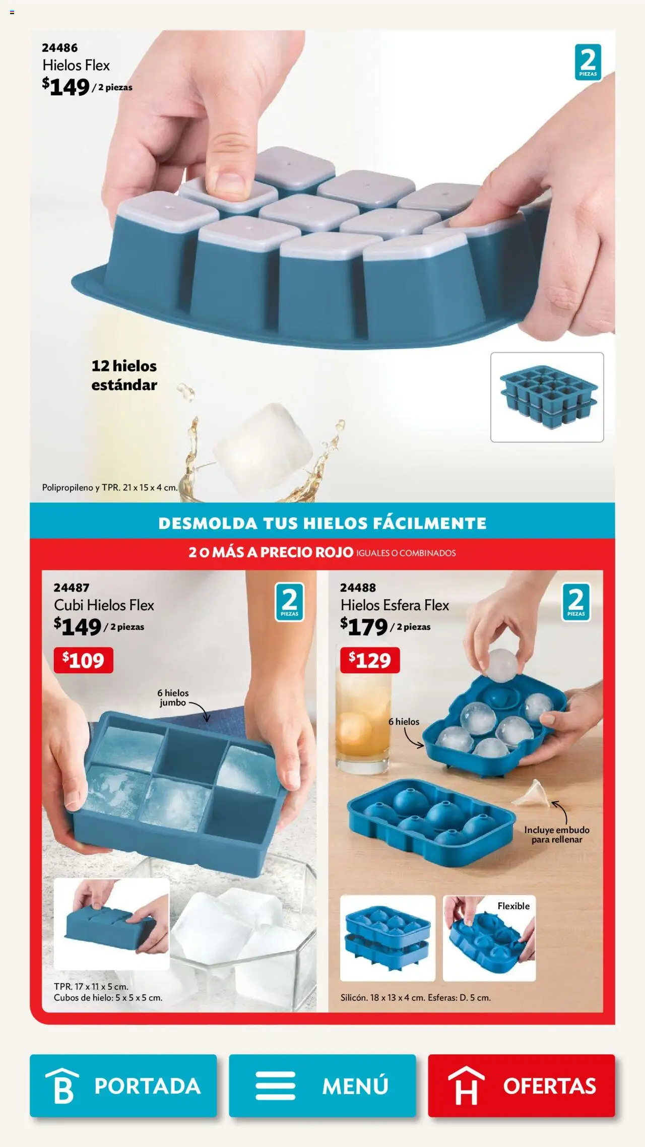 Nuevas ofertas de Betterware válidas en toda la República Mexicana desde el 29.09.2025. ¡Encuentra las mejores ofertas en Betterware - Campaña 10 2025! | Página: 77 | Productos: Flexible
