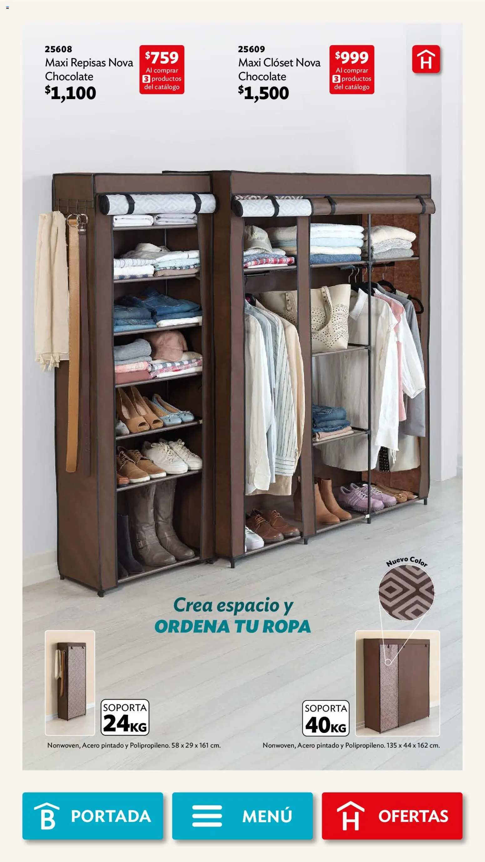 Nuevas ofertas de Betterware válidas en toda la República Mexicana desde el 03.11.2025. ¡Encuentra las mejores ofertas en Betterware campaña 11 2025! | Página: 11 | Productos: Chocolate, Ropa