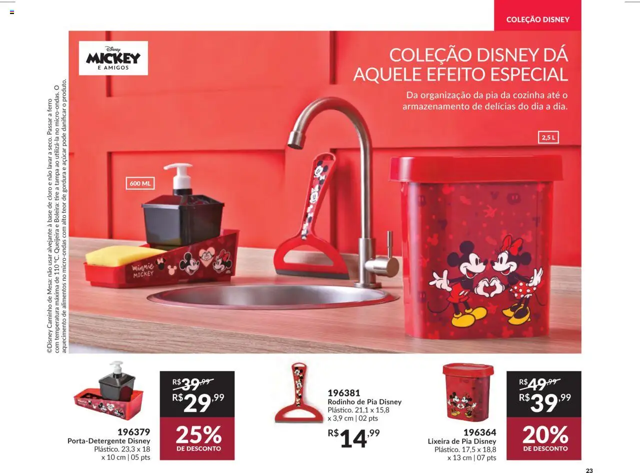 Avon Folheto - válido de 07.10.2025 | Página: 23 | Produtos: Alvejante, Mesa, Lixeira, Microondas