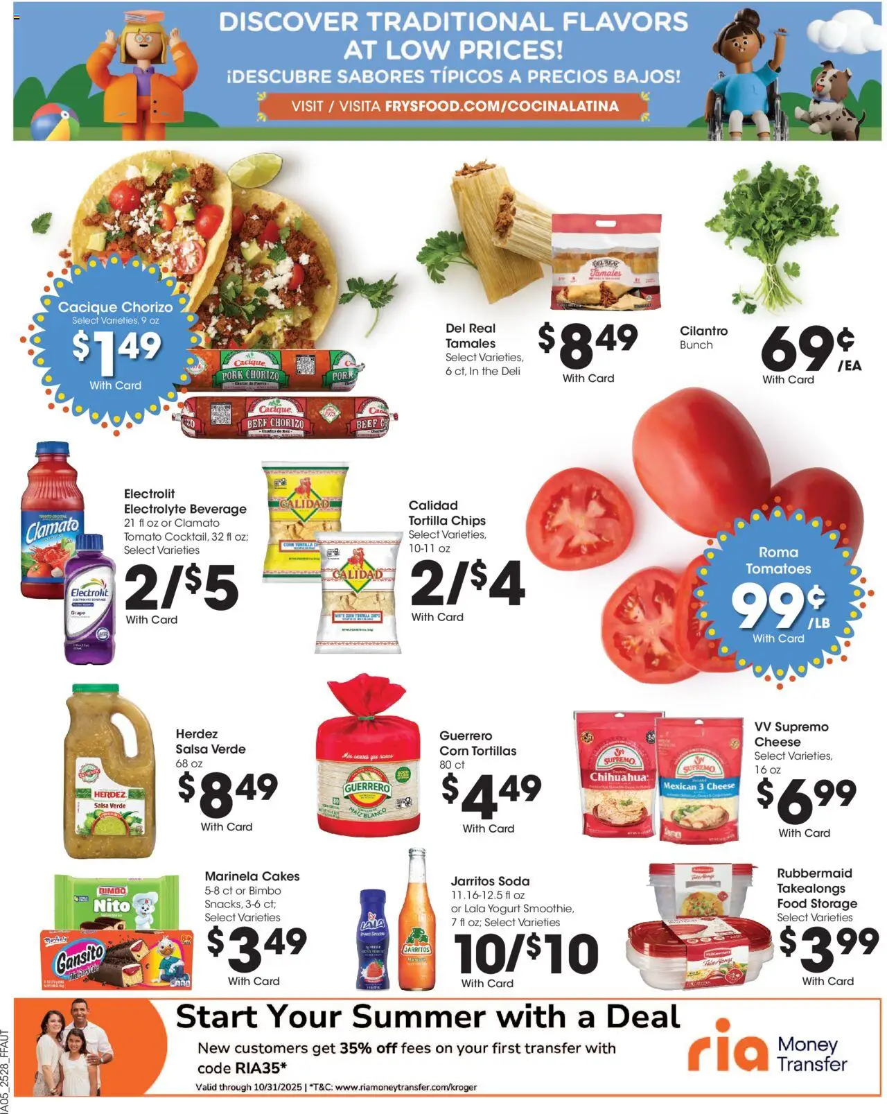 Fry's Food Weekly Ad - valid from 13.08.2025 | Page: 10 | Products: Pork, Tomatoes, Beef, Chips