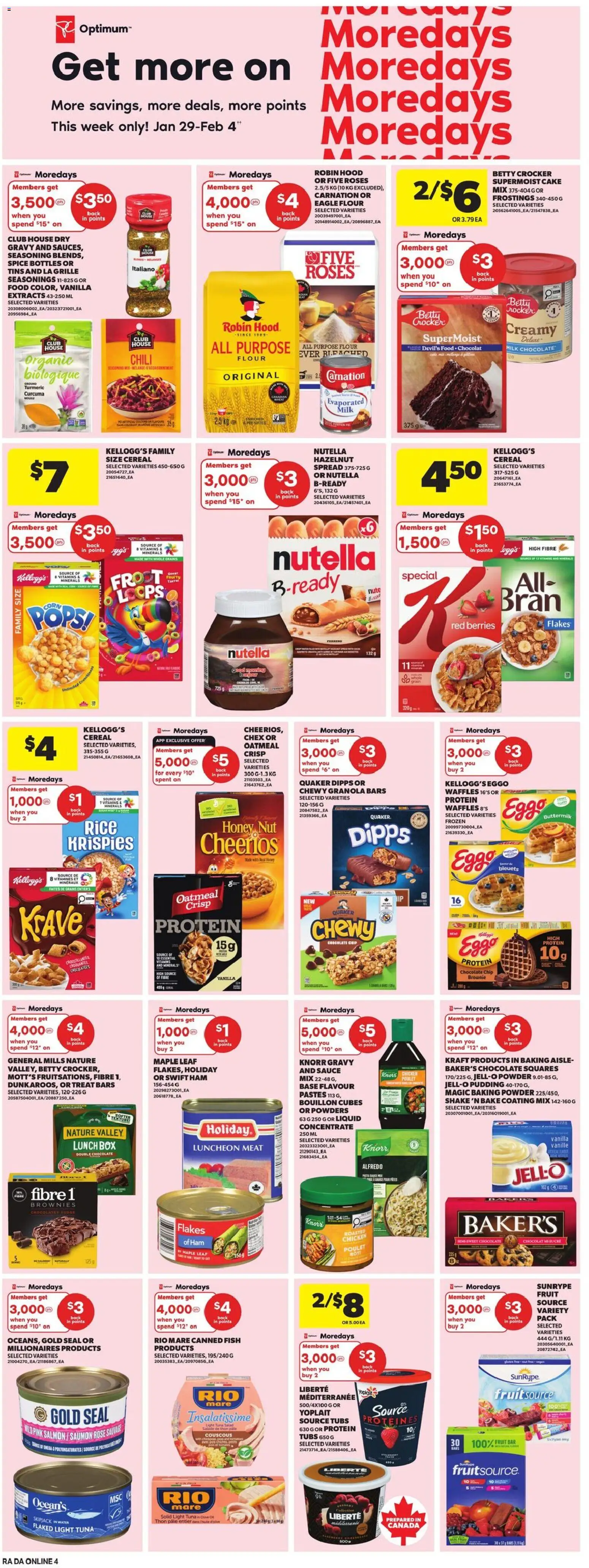 Atlantic Superstore flyer valid from 29.01.2026 | Page: 11 | Products: Fish, Flakes, Box, Ham