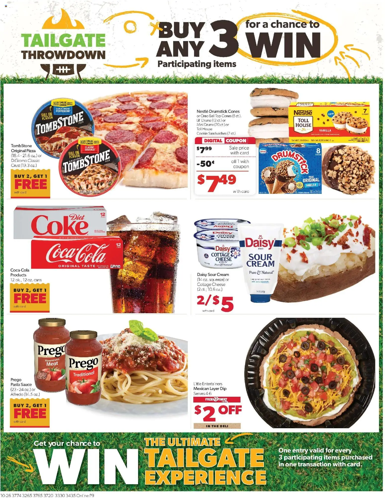 Family Fare Weekly Ad - NE - valid from 26.10.2025 | Page: 14 | Products: Sour cream, Pasta, Cottage cheese, Sauce