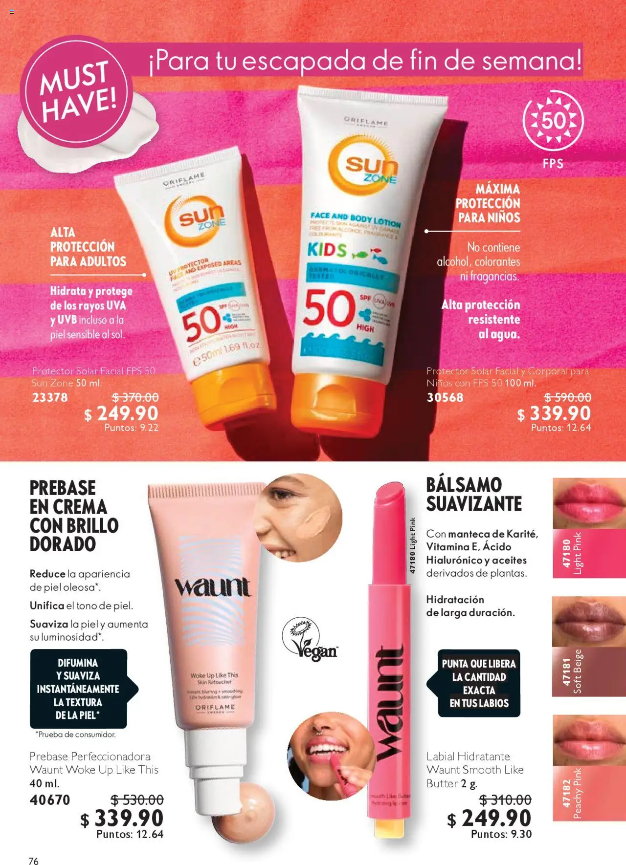Nuevas ofertas de Oriflame válidas en toda la República Mexicana desde el 13.09.2025. ¡Encuentra las mejores ofertas en Oriflame - Campaña 13 2025! | Página: 76