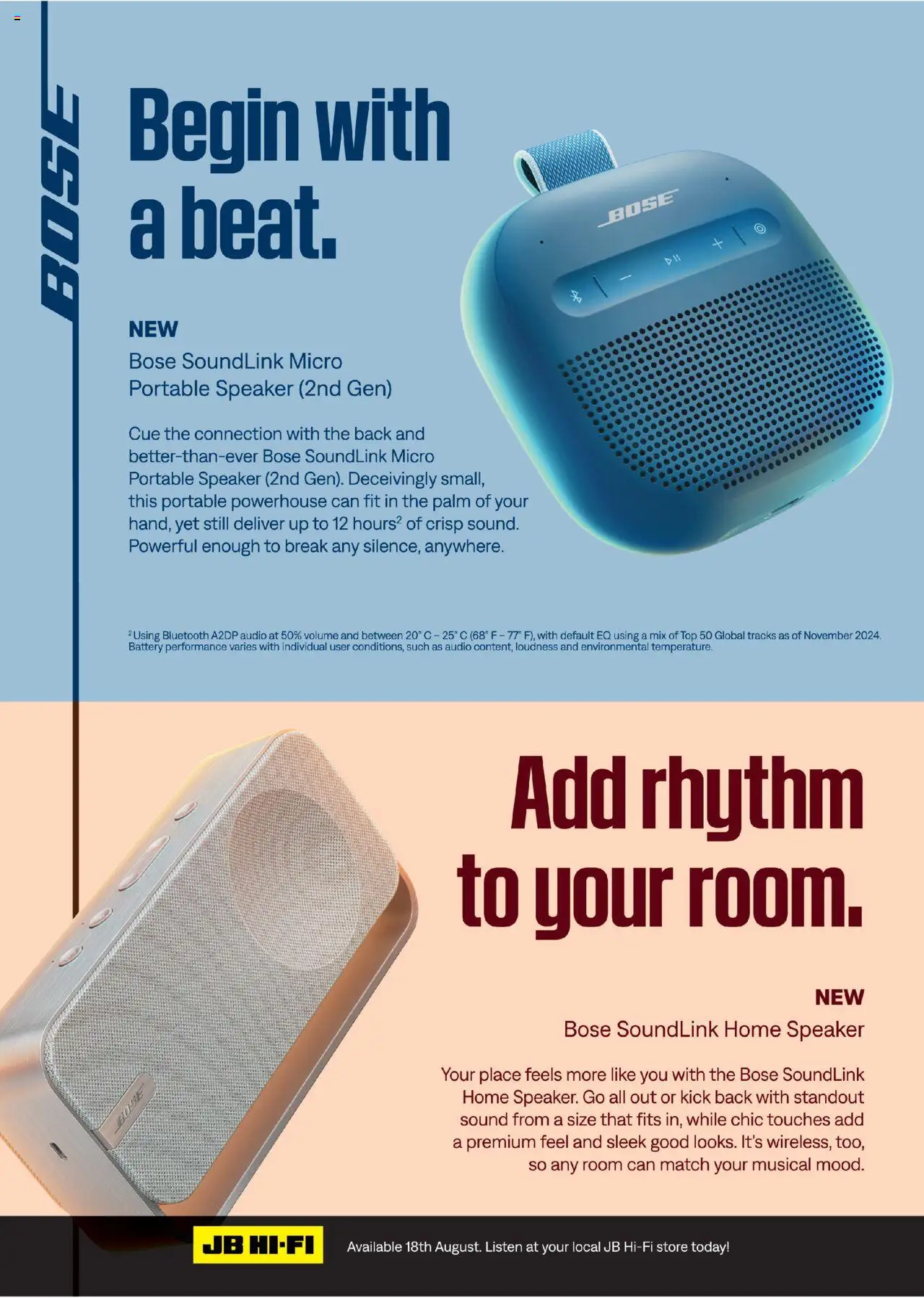 JB Hi-Fi catalogue - valid from 01.08.2025 | Page: 19 | Products: Battery, Audio, Speaker, Portable