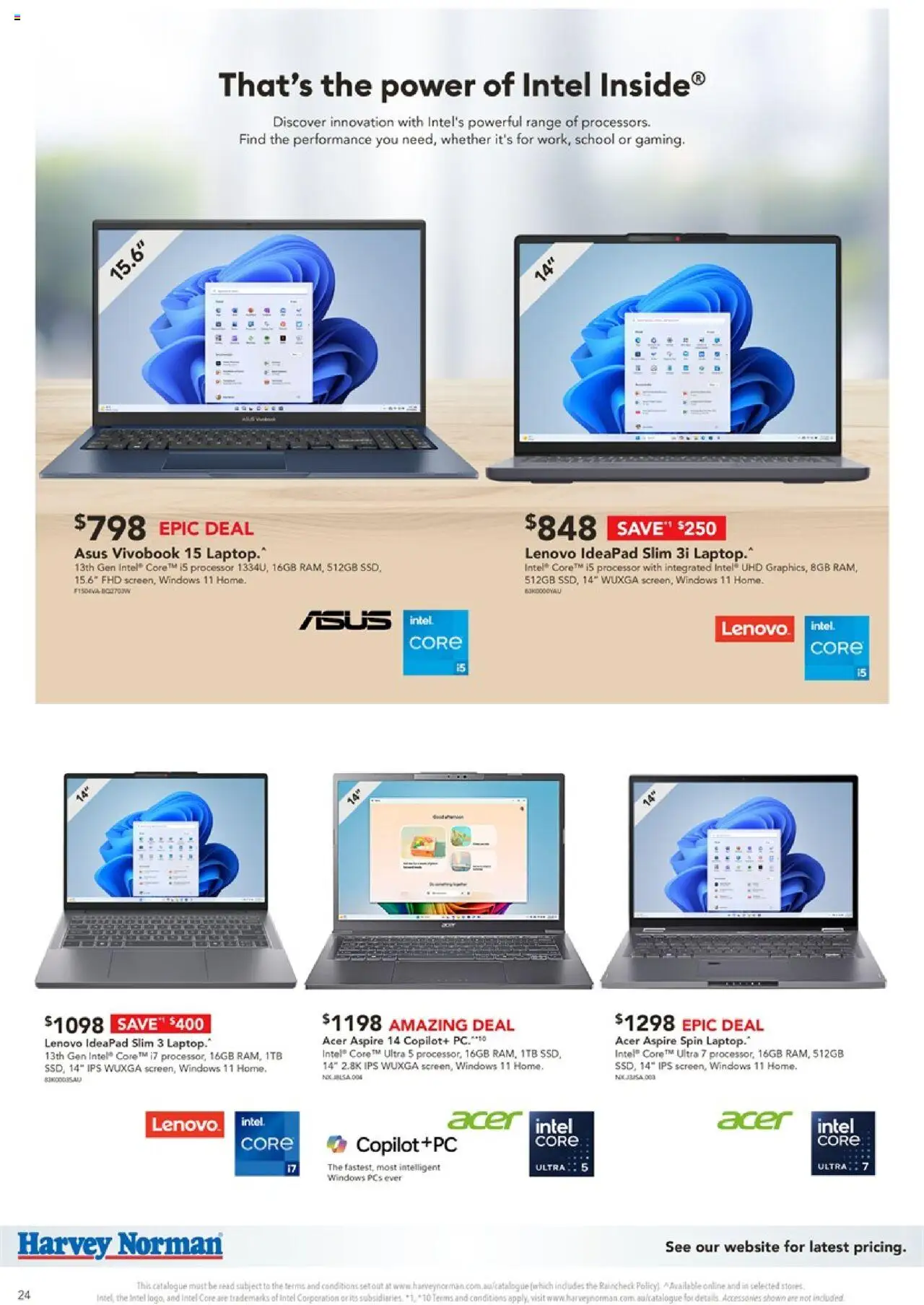 Harvey Norman catalogue - valid from 14.08.2025 | Page: 24 | Products: Accessories, Pc