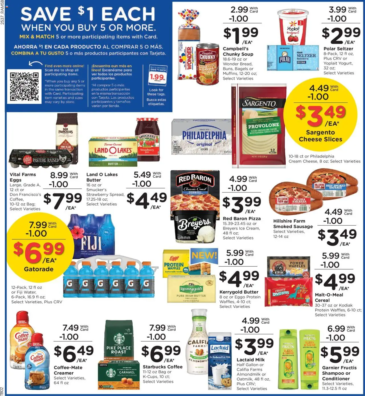 Ralphs Weekly Ad - valid from 15.10.2025 | Page: 5 | Products: Conditioner, Cheese, Coffee, Bag