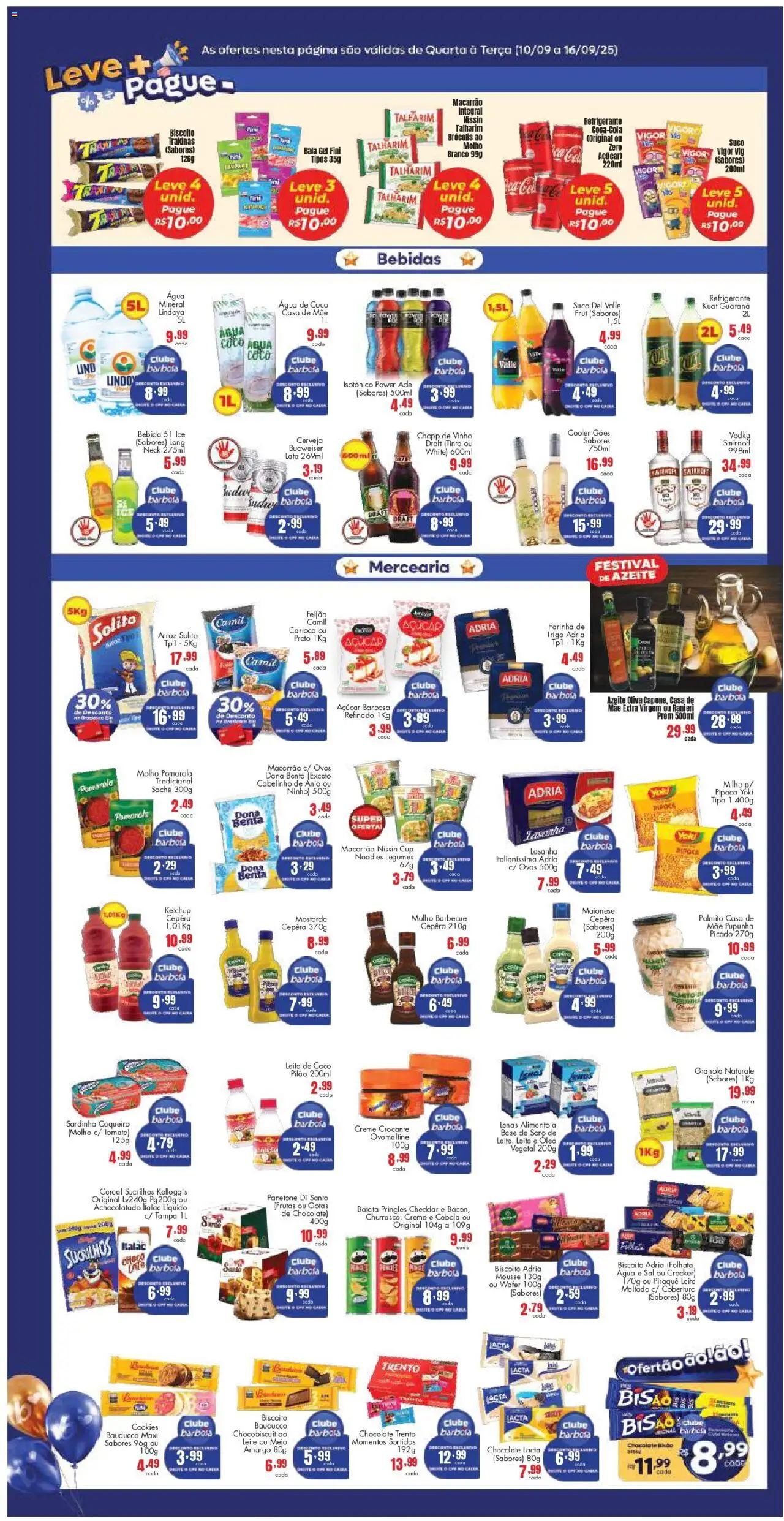 Barbosa Supermercados Folheto - válido de 10.09.2025 | Página: 3 | Produtos: Cará, Batata, Maionese, Cookies