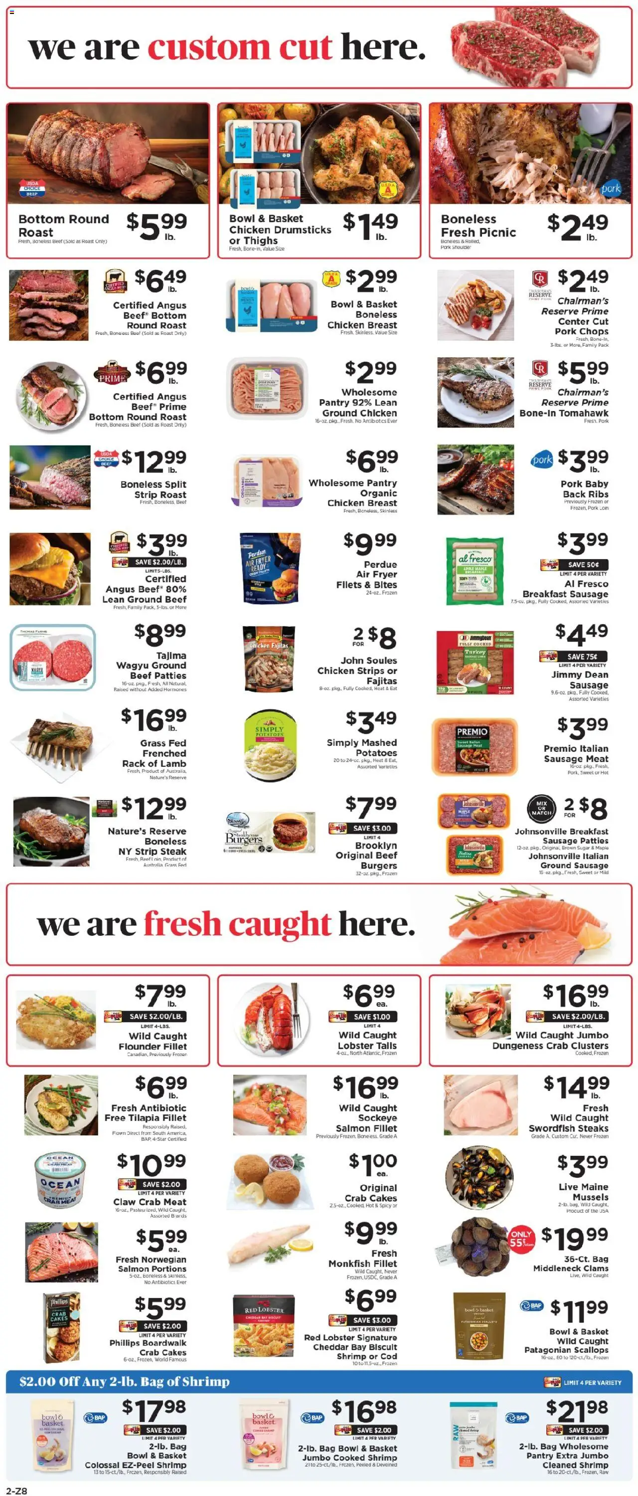 ShopRite Weekly Ad - valid from 17.10.2025 | Page: 2 | Products: Fryer, Basket, Potatoes, Beet