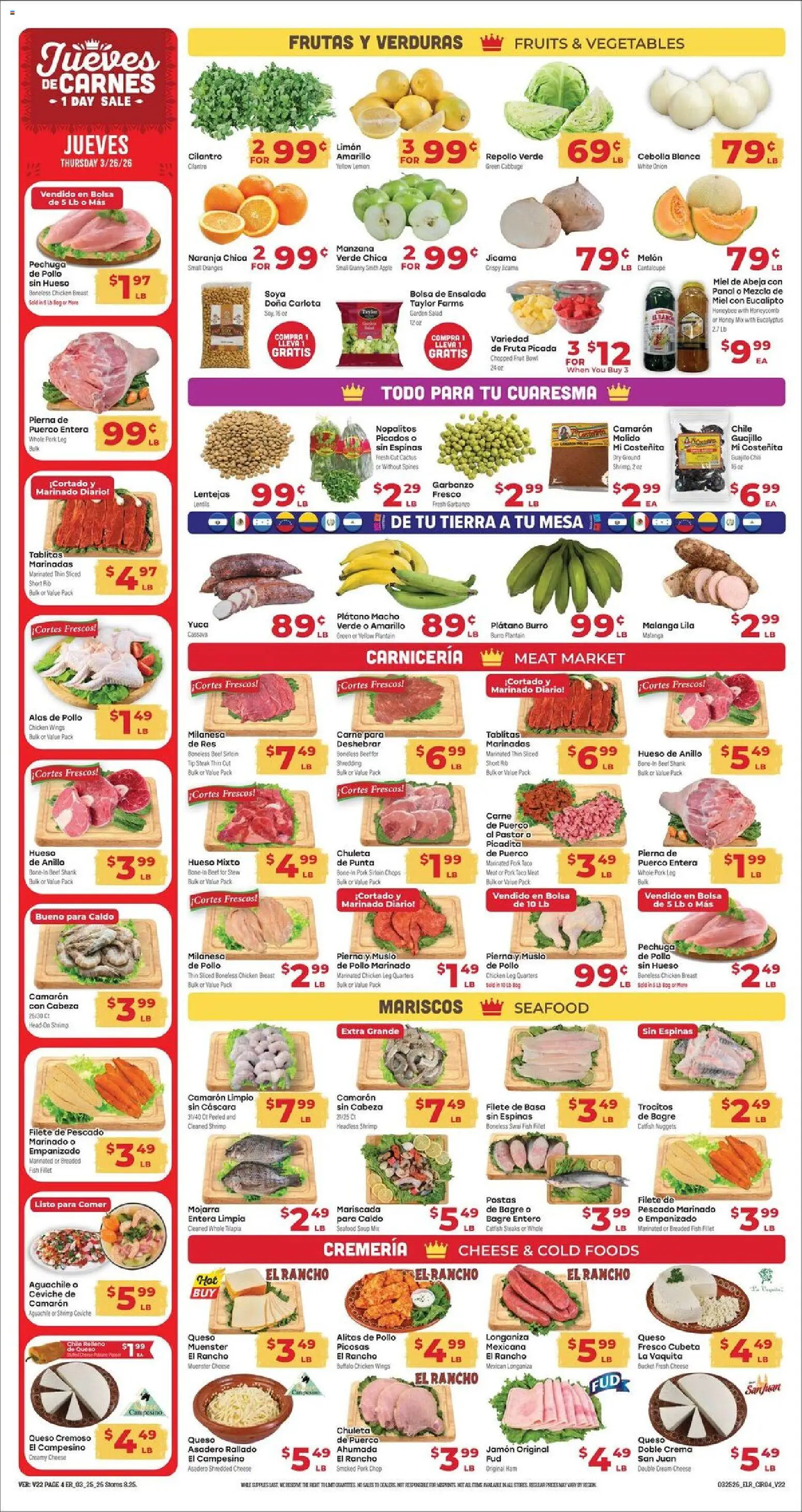 El Rancho - Weekly Ad - valid from 25.03.2026 | Page: 4