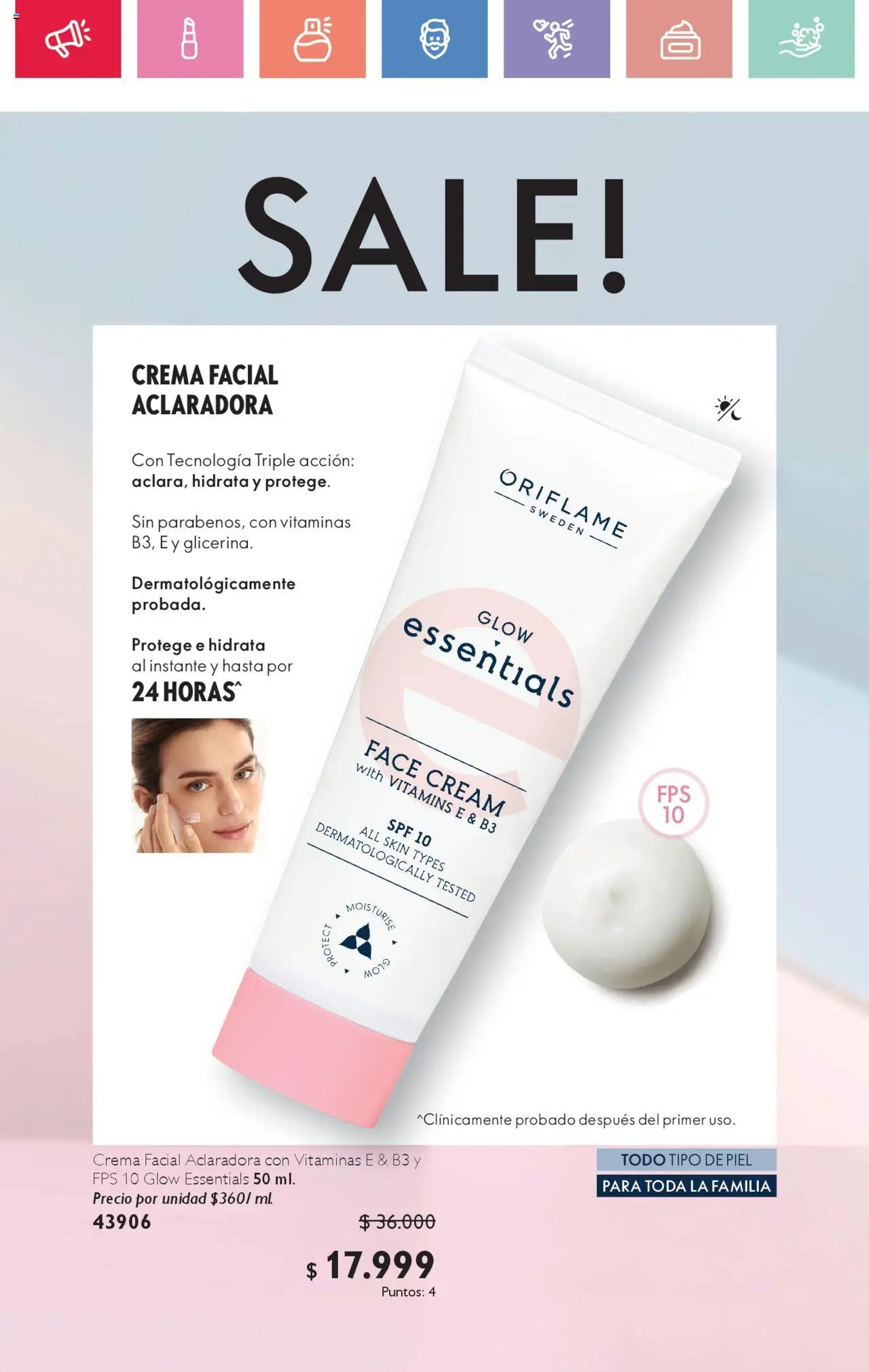 Oriflame revista - valida desde el 02.08.2025 | Página: 20 | Productos: Crema, Vitaminas