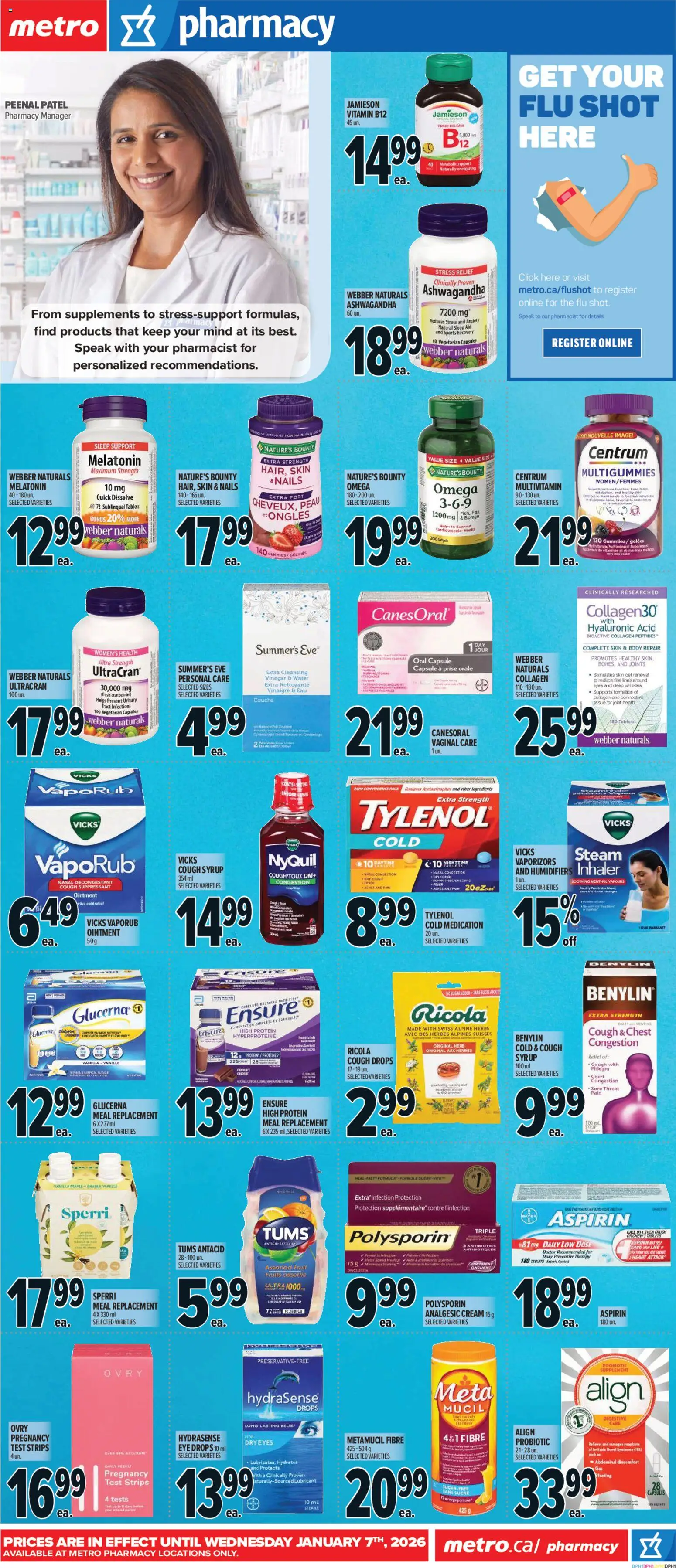 Metro flyer valid from 11.12.2025 | Page: 17 | Products: Cream, Tablet