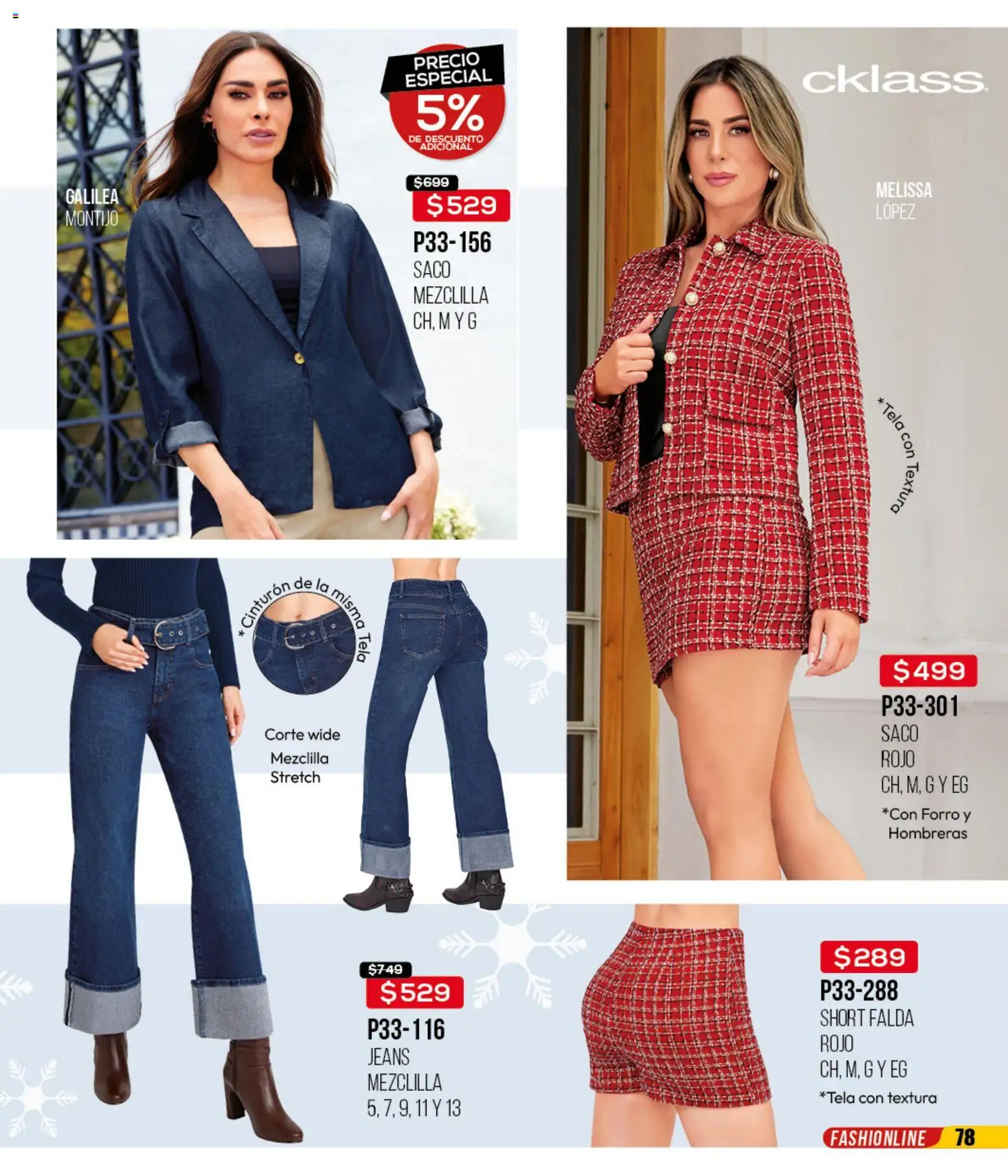 Nuevas ofertas de Cklass válidas en toda la República Mexicana desde el 02.01.2026. ¡Encuentra las mejores ofertas en Cklass catálogo Rebajas de Inicio de Año Ropa! | Página: 79 | Productos: Cinturón, Falda, Short