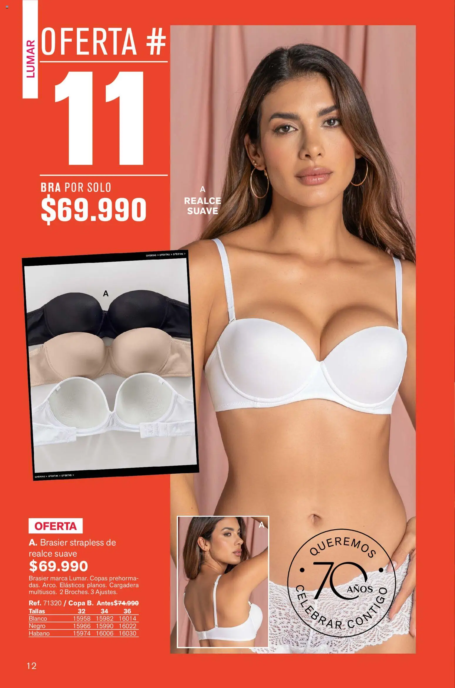 Leonisa revista - valida desde el 02.01.2026 | Página: 12 | Productos: Brasier