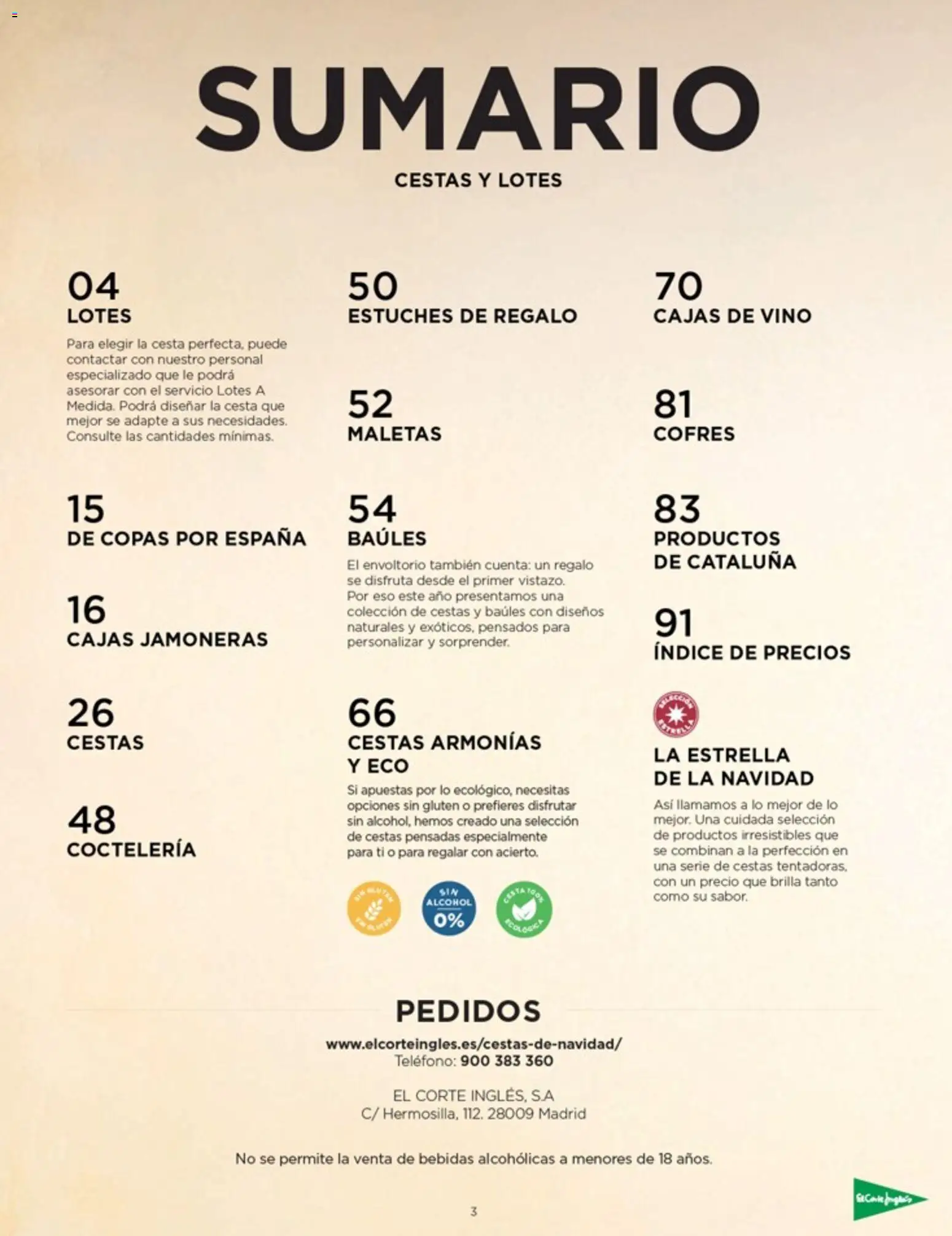 Nuevas ofertas de El Corte Inglés válidas en toda la República Mexicana desde el 03.10.2025. ¡Encuentra las mejores ofertas en El Corte Inglés catálogo Especial Cataluña! | Página: 3 | Productos: Vino, Teléfono