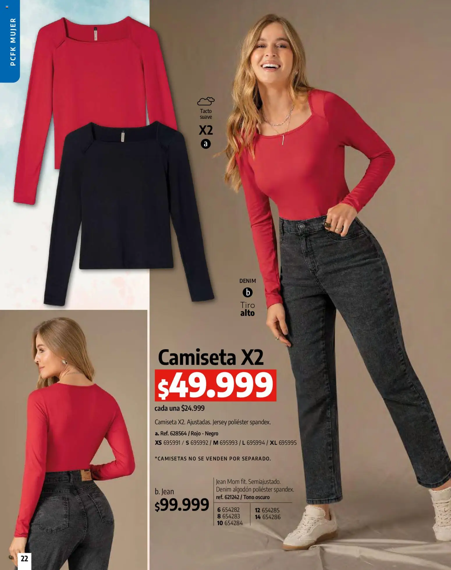 Pacifika revista - valida desde el 01.01.2026 | Página: 22 | Productos: Algodón, Jean, Camiseta