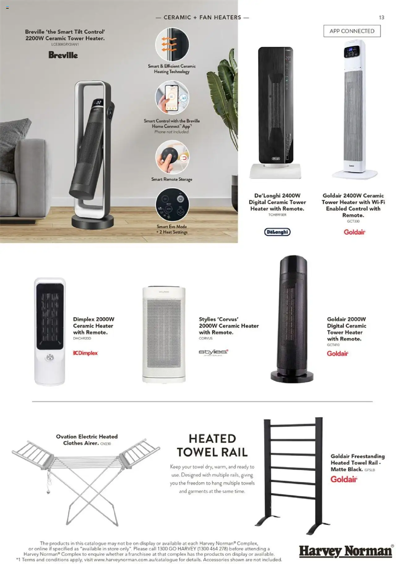 Harvey Norman catalogue - valid from 22.04.2025 | Page: 13 | Products: Towels, Accessories, Digital, Fan