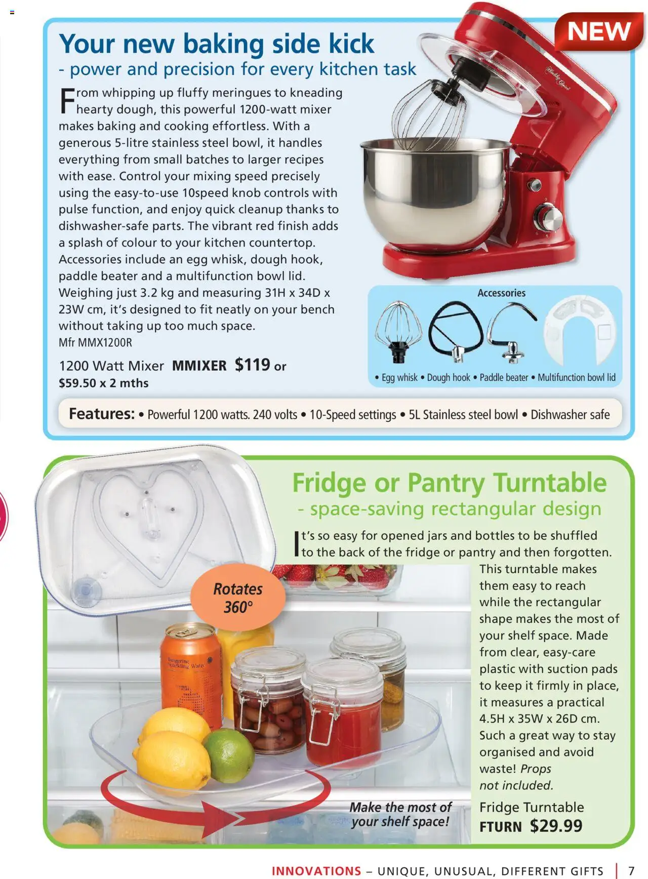 Innovations catalogue - valid from 01.07.2025 | Page: 7 | Products: Tangerine, Safe, Mixer, Bench