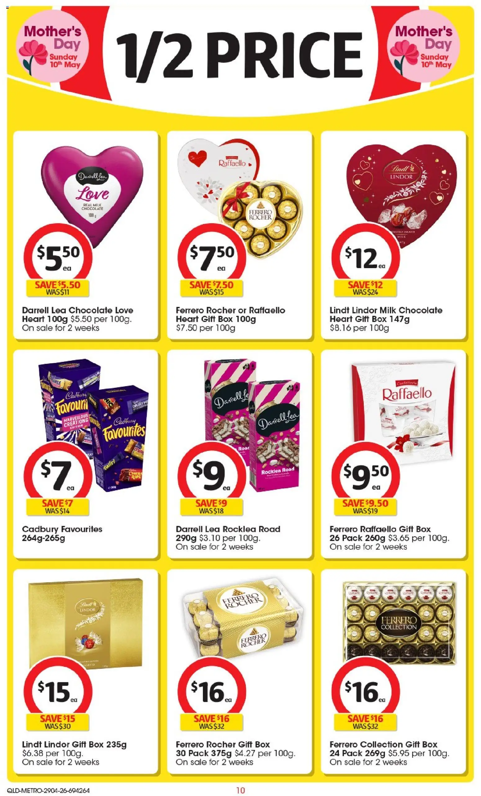 Coles catalogue - valid from 29.04.2026 | Page: 10 | Products: Box, Milk, Chocolate