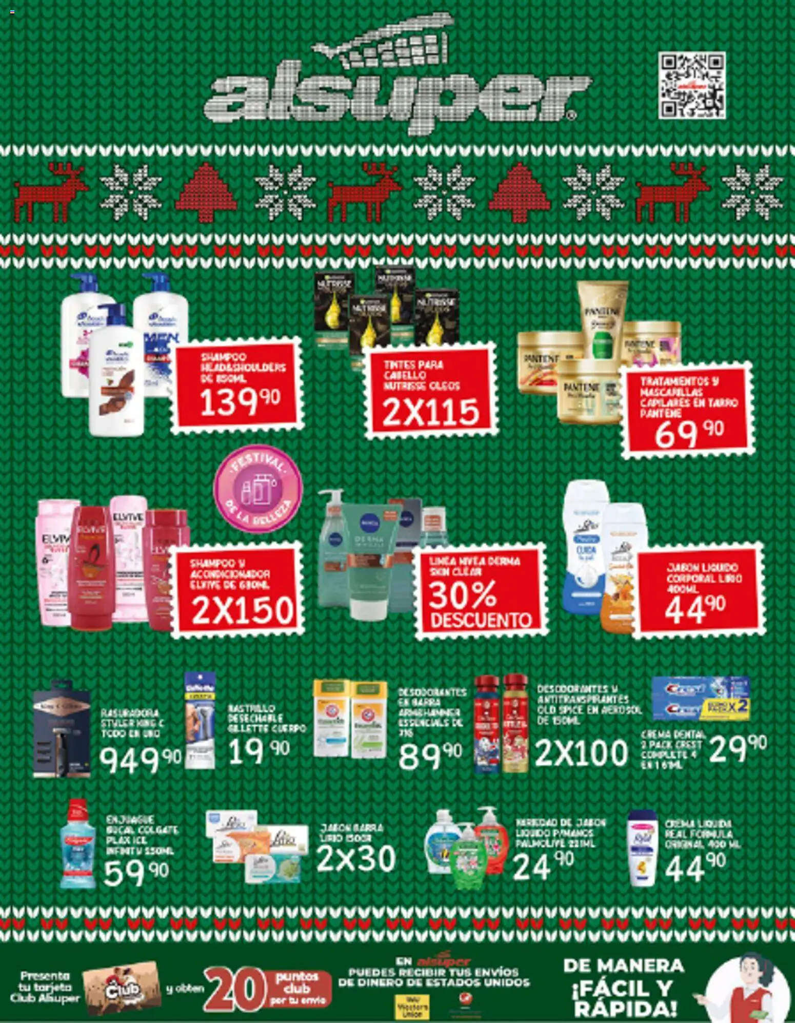 Nuevas ofertas de Alsuper válidas en toda la República Mexicana desde el 12.12.2025. ¡Encuentra las mejores ofertas en Alsuper folleto! | Página: 8 | Productos: Jabón líquido, Crema, Acondicionador, Jabón