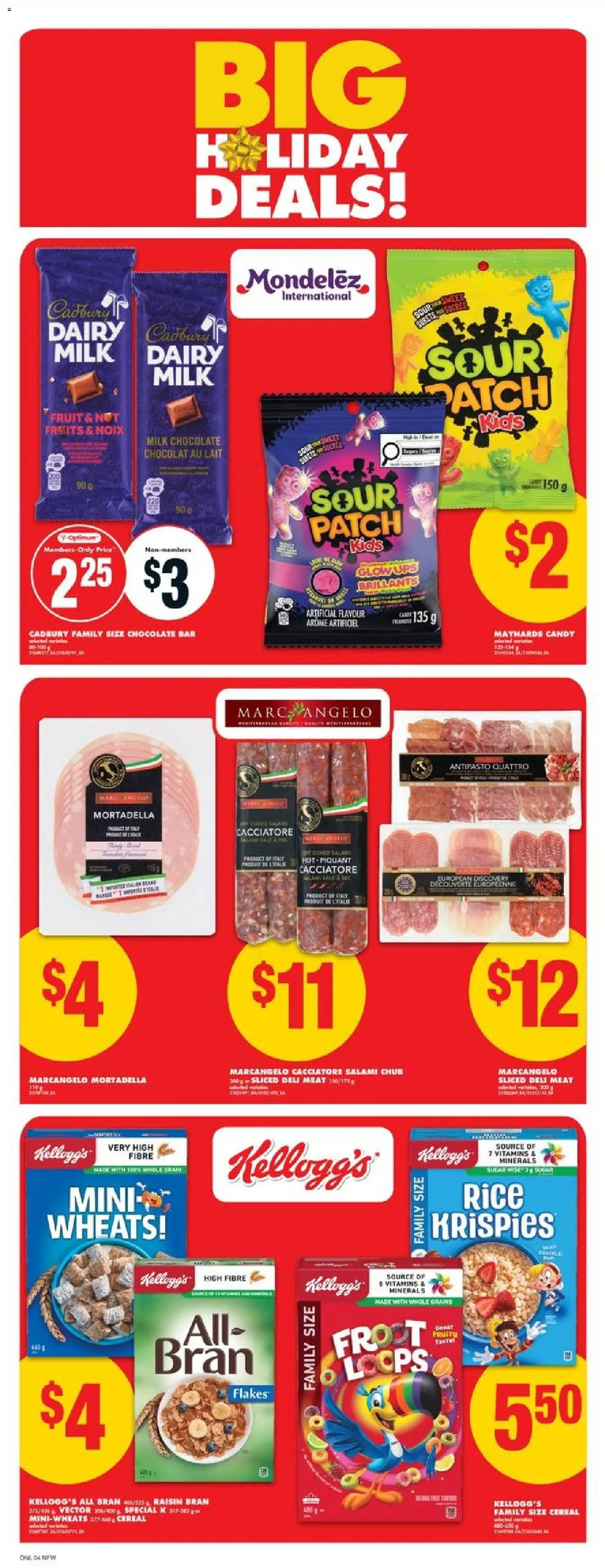 No Frills flyer valid from 18.12.2025 | Page: 9 | Products: Rice, Milk, Chocolate, Salami