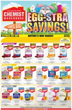 Preview of Chemist Warehouse catalogue - valid from 26.03.2026