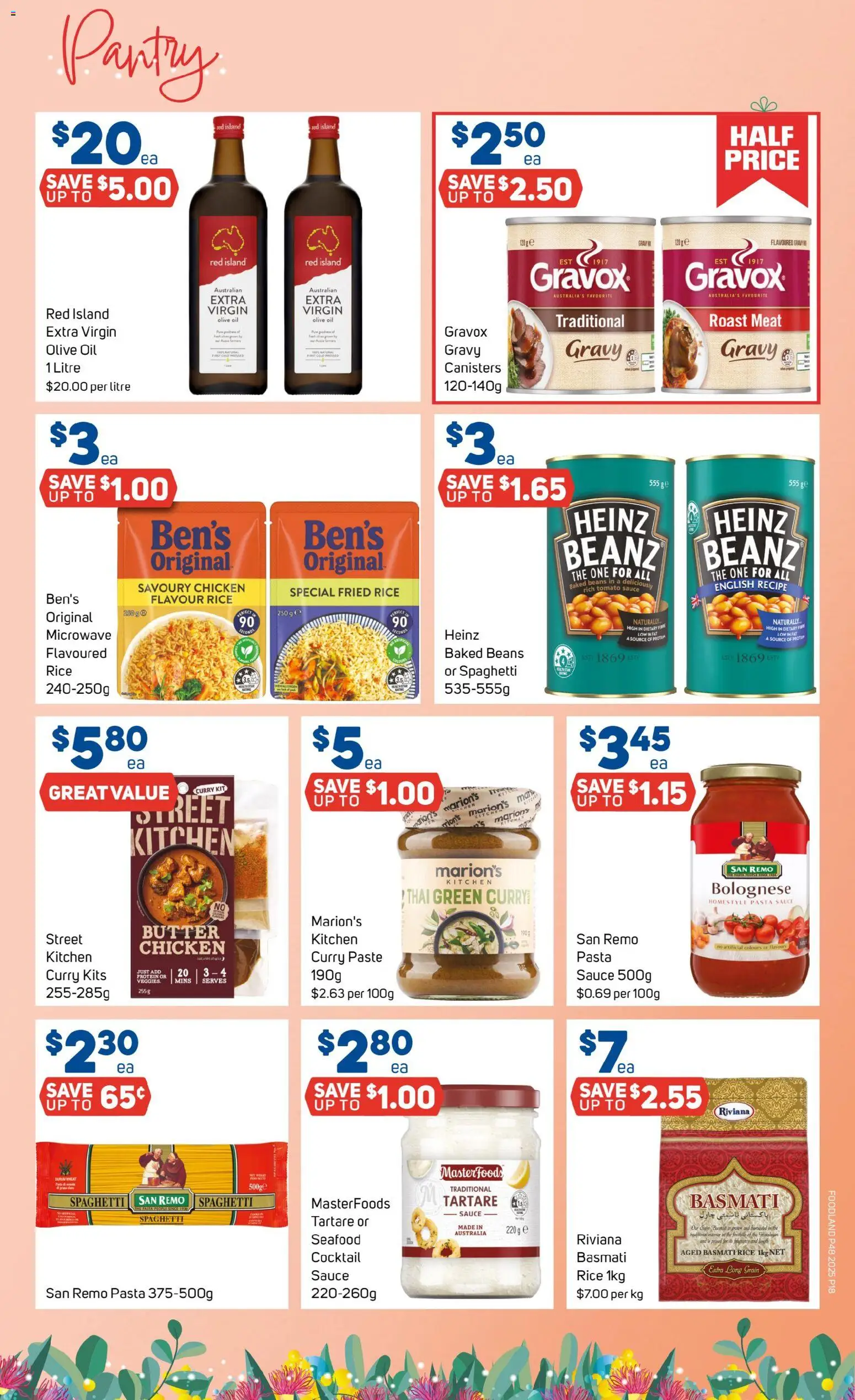 Foodland catalogue - valid from 26.11.2025 | Page: 18 | Products: Pasta, Sauce, Seafood, Wheat