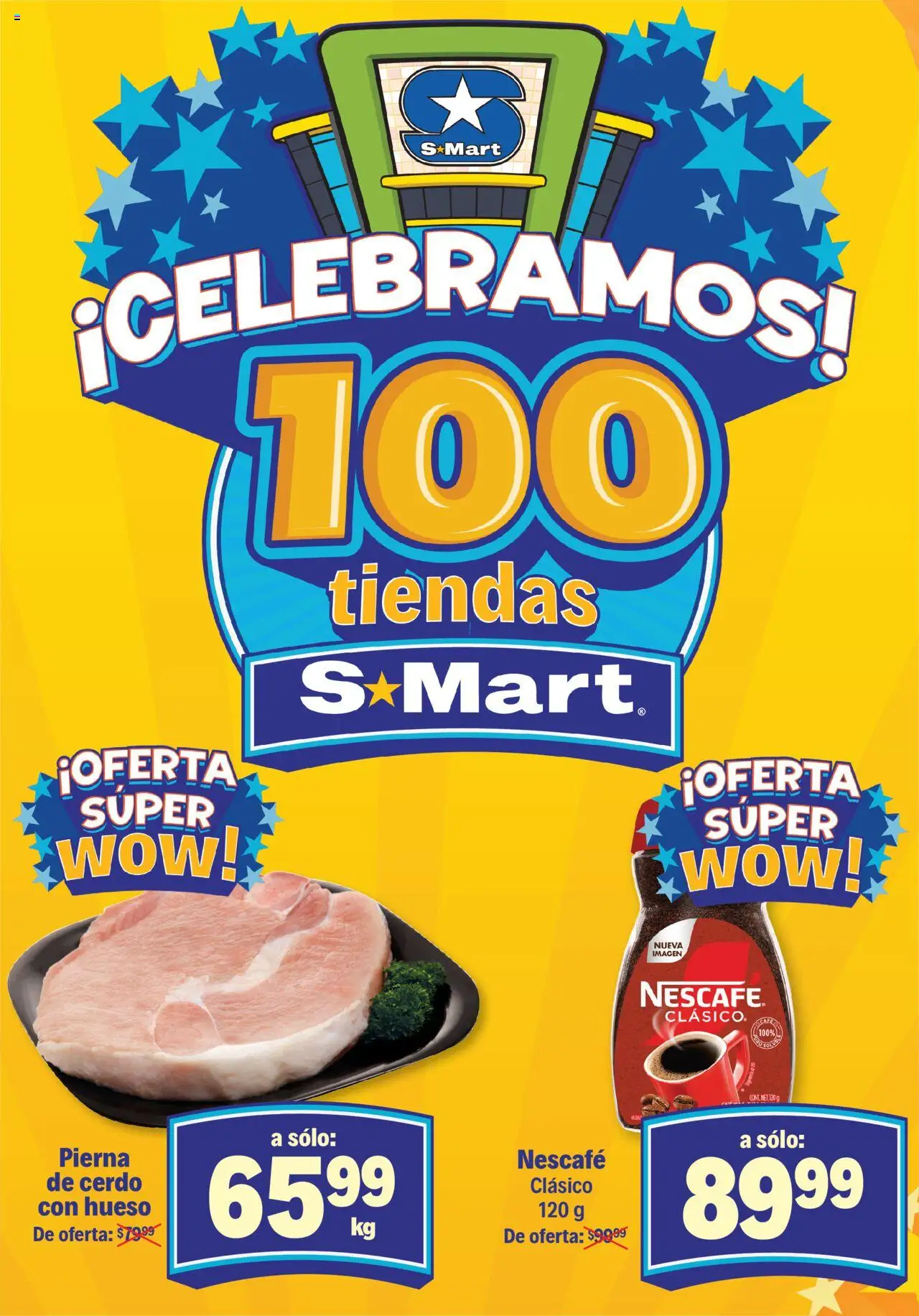 Nuevas ofertas de S-Mart válidas en toda la República Mexicana desde el 07.10.2025. ¡Encuentra las mejores ofertas en S-Mart - Folleto - Matamoros! | Página: 2 | Productos: Cerdo
