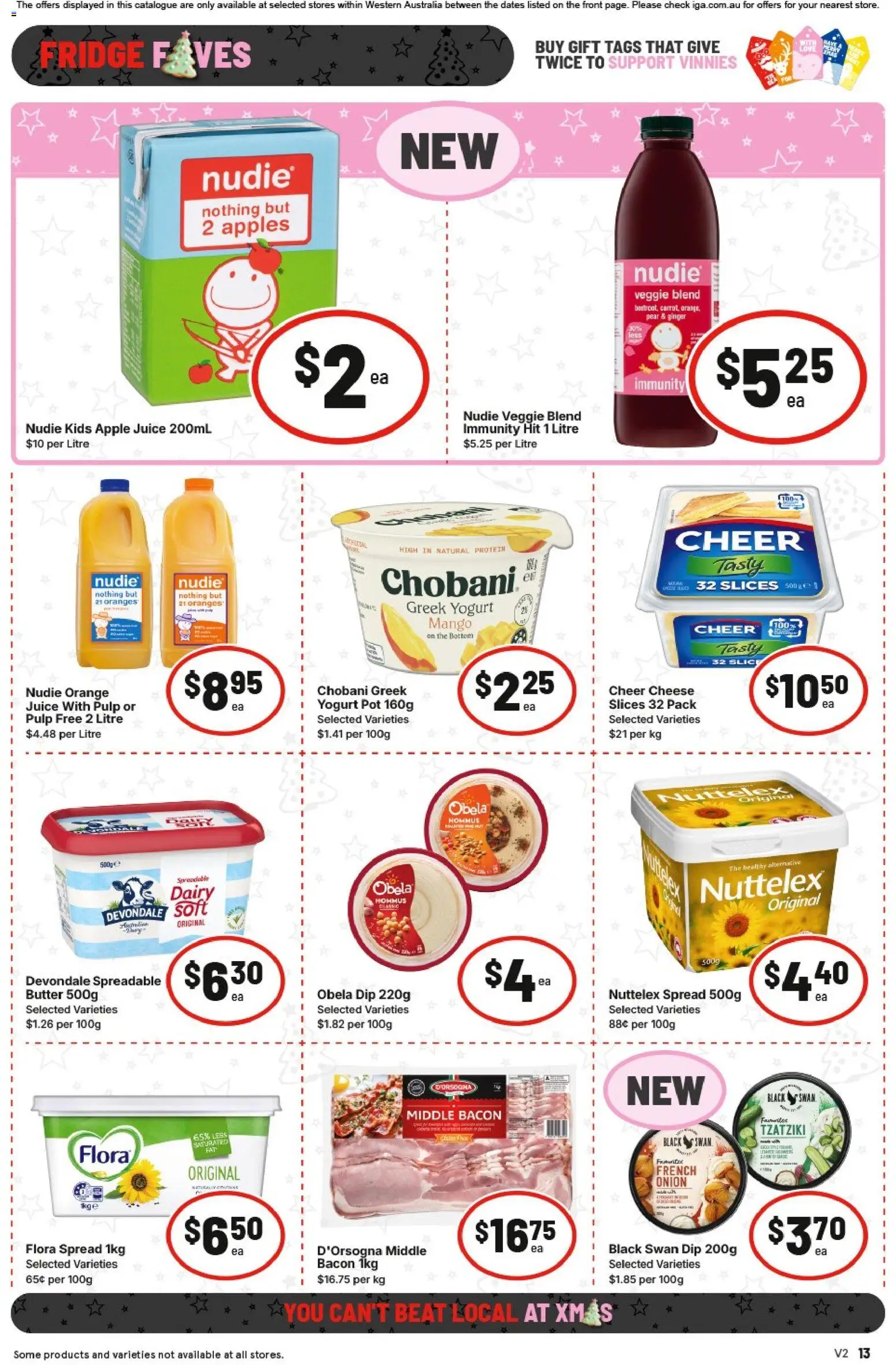 IGA catalogue - valid from 26.11.2025 | Page: 13 | Products: Pot, Apples, Oranges, Fridge