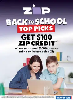 Preview of The Good Guys - ZIP Back to School - valid from 18.01.2026
