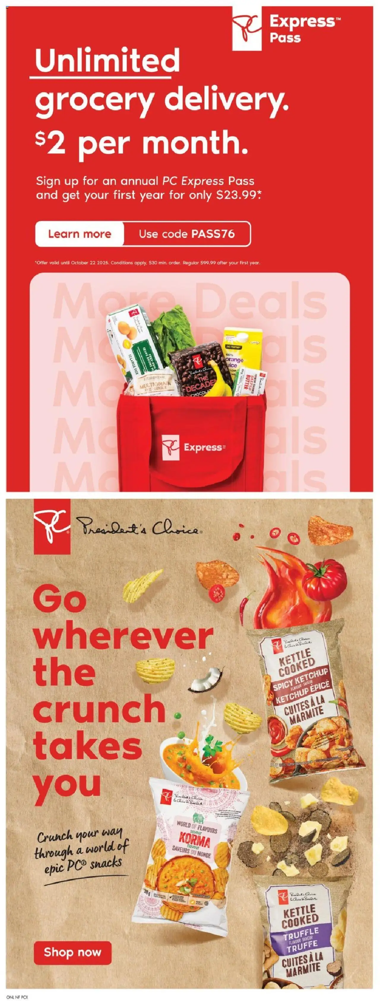 No Frills flyer valid from 02.10.2025 | Page: 13 | Products: Ketchup, PC, Kettle