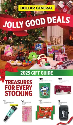 Preview of Dollar General weekly ads valid from 19.10.2025